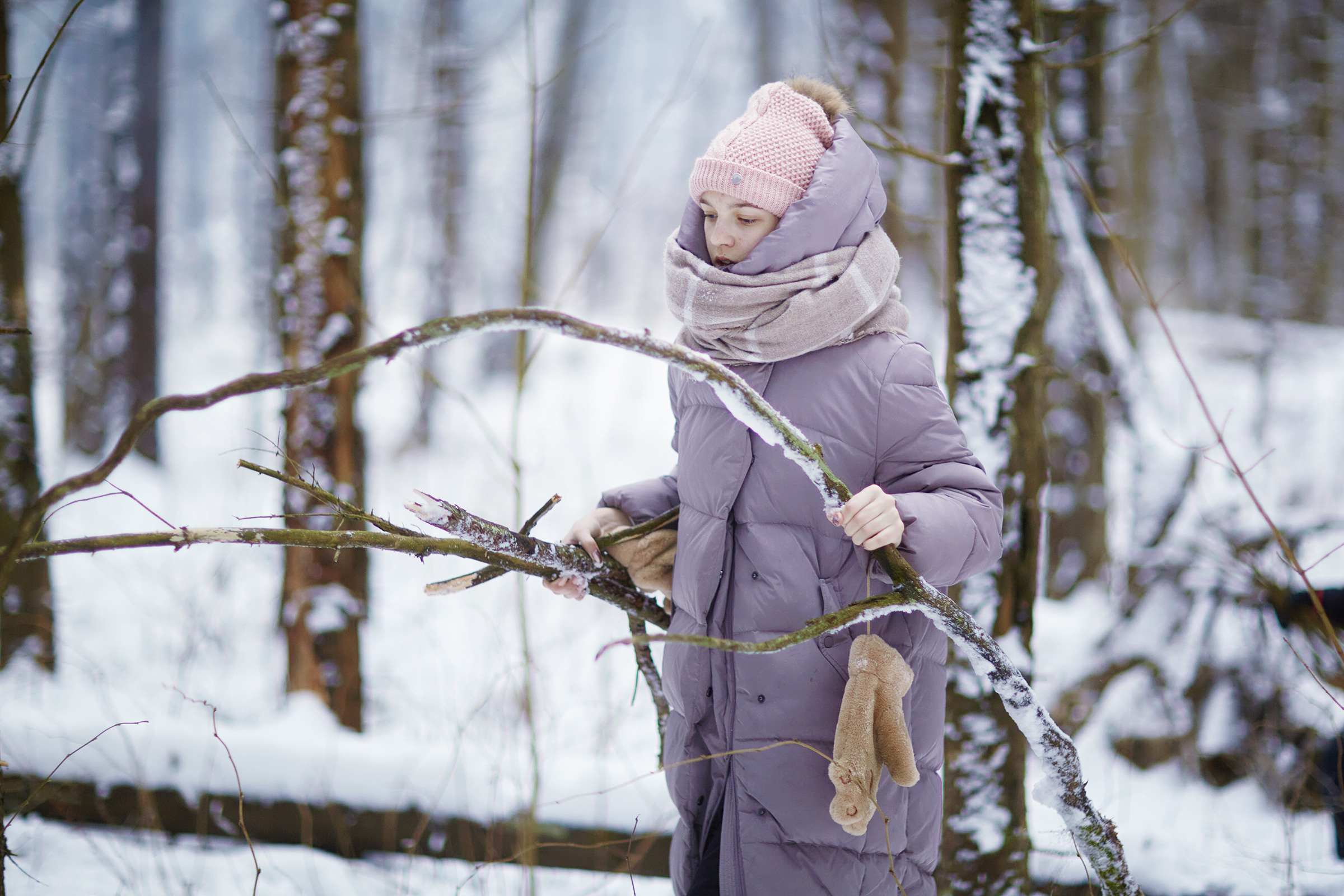 Короткий зимний поход в лес (04.01.2021). Фотограф Роман Желтухин