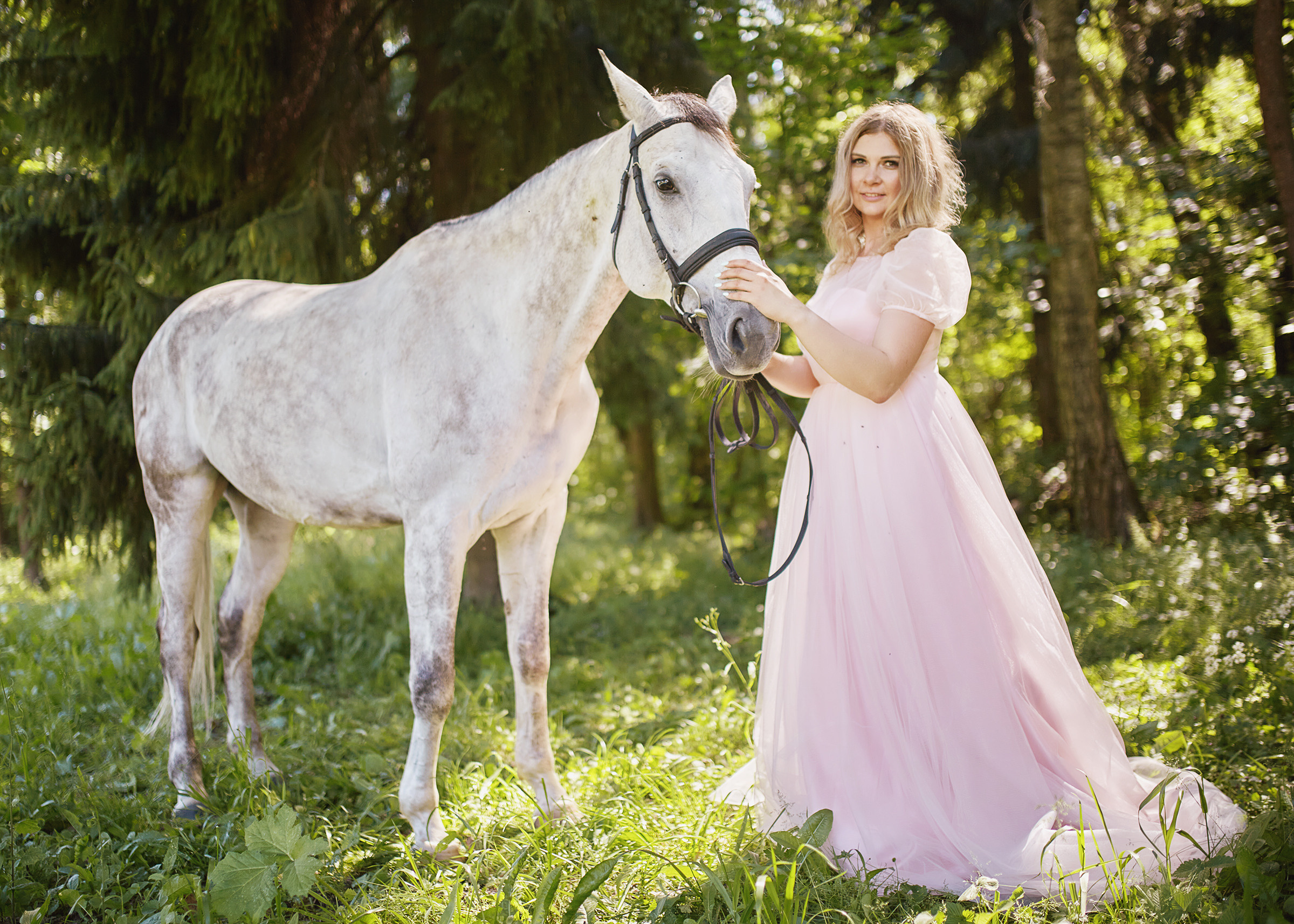 Нравятся ли девочкам лошадки? (Часть 2). Фотограф Роман Желтухин