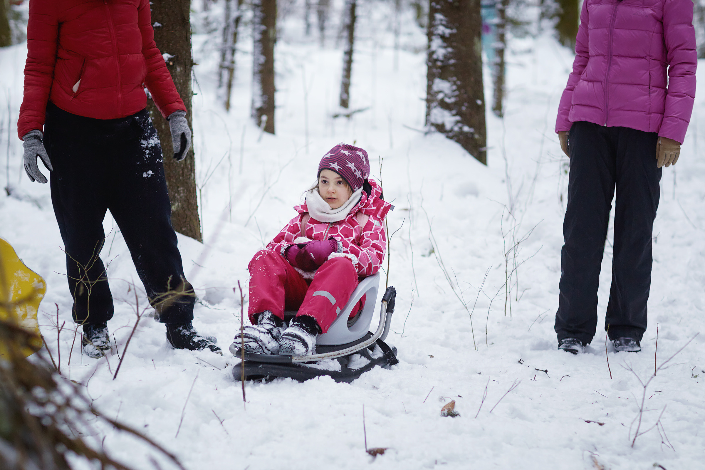 Короткий зимний поход в лес (04.01.2021). Фотограф Роман Желтухин