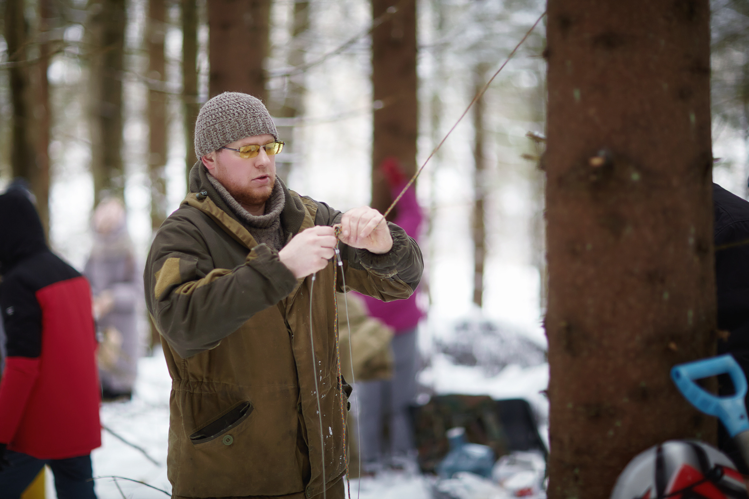 Короткий зимний поход в лес (04.01.2021). Фотограф Роман Желтухин