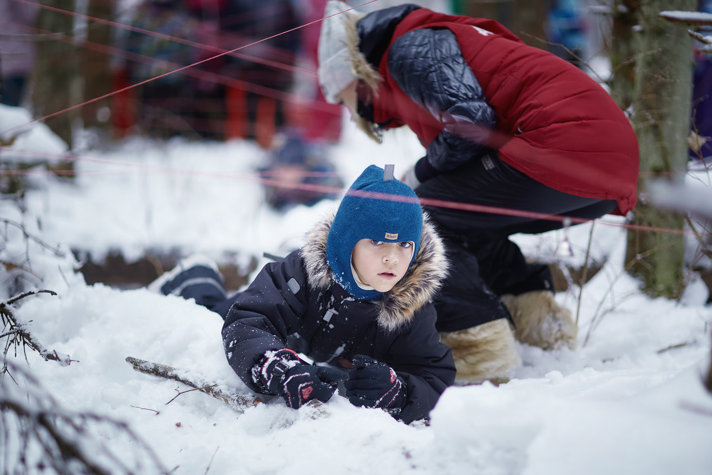 Короткий зимний поход в лес (04.01.2021). Фотограф Роман Желтухин