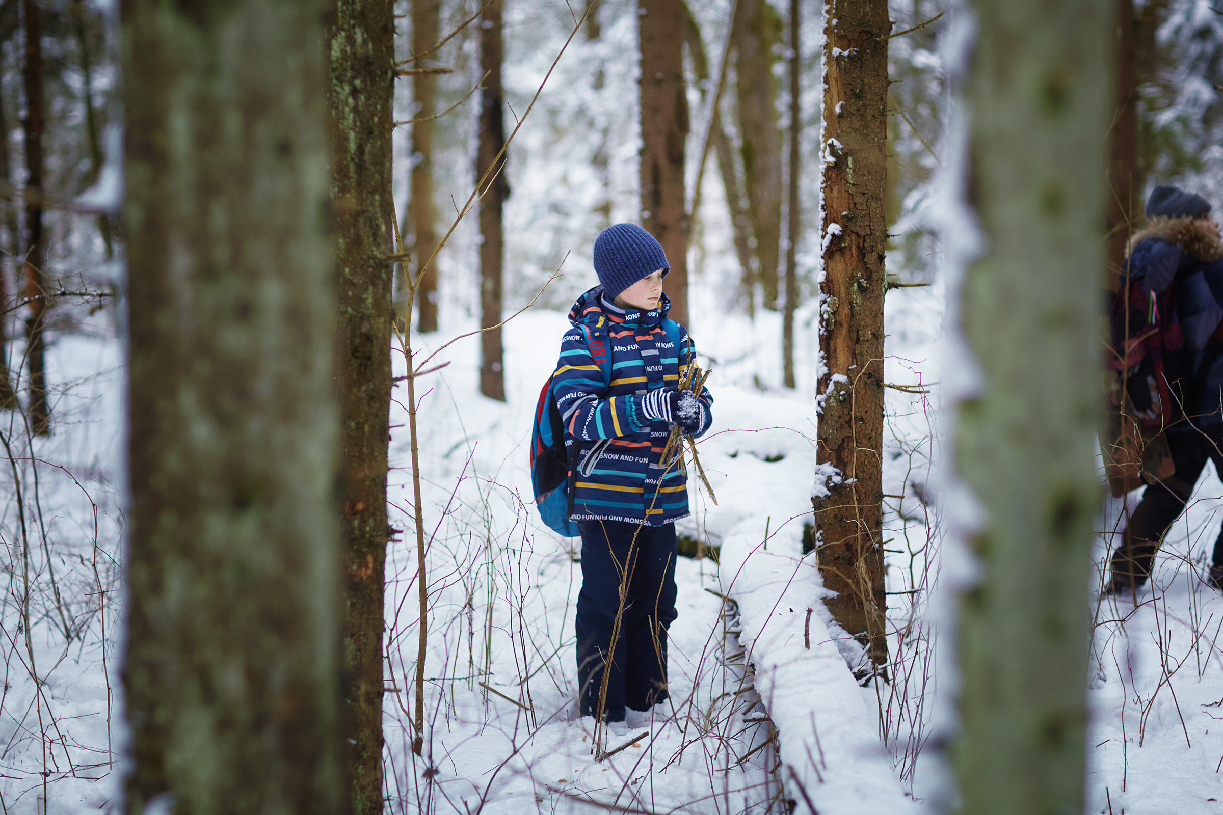 Короткий зимний поход в лес (04.01.2021). Фотограф Роман Желтухин