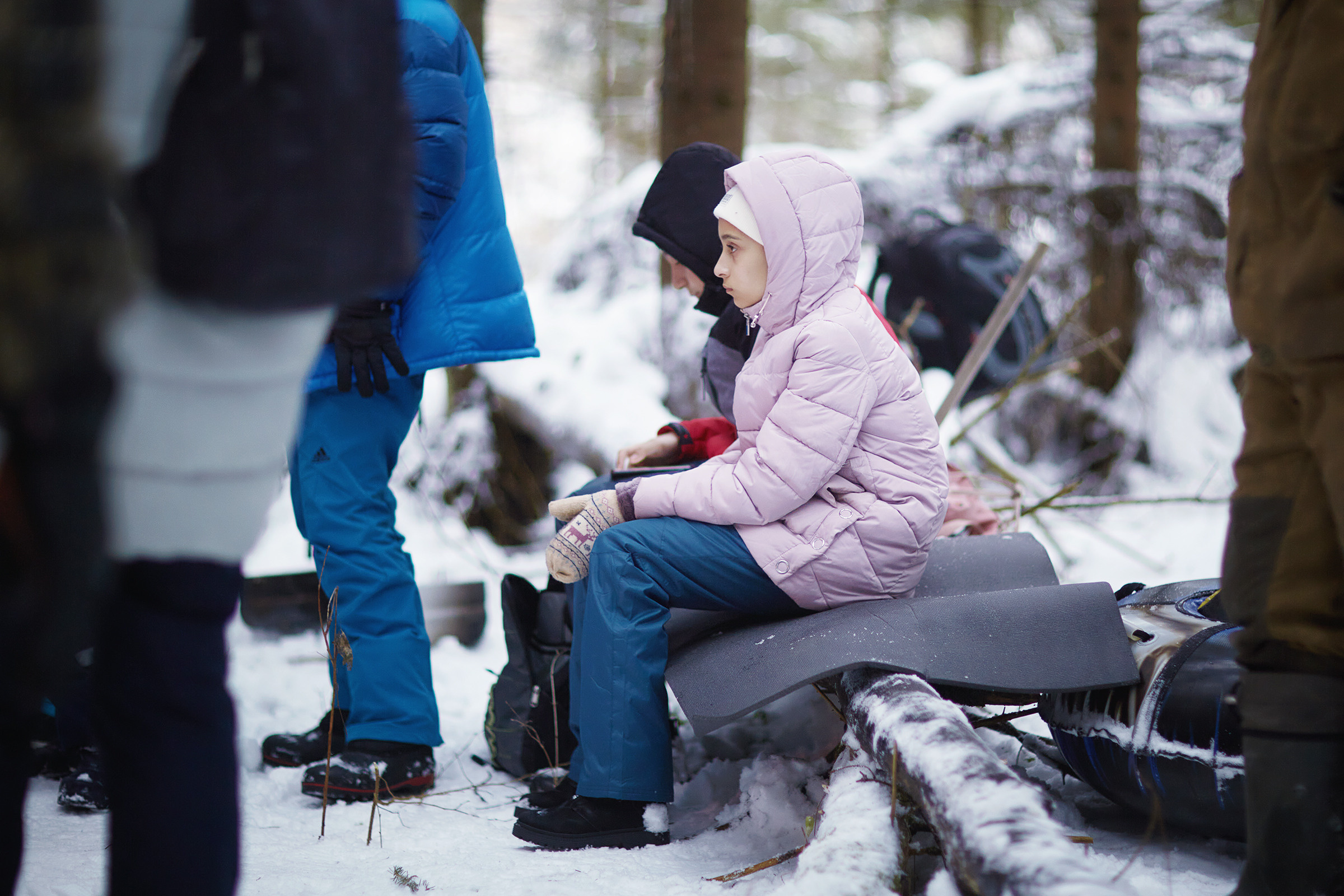 Короткий зимний поход в лес (04.01.2021). Фотограф Роман Желтухин