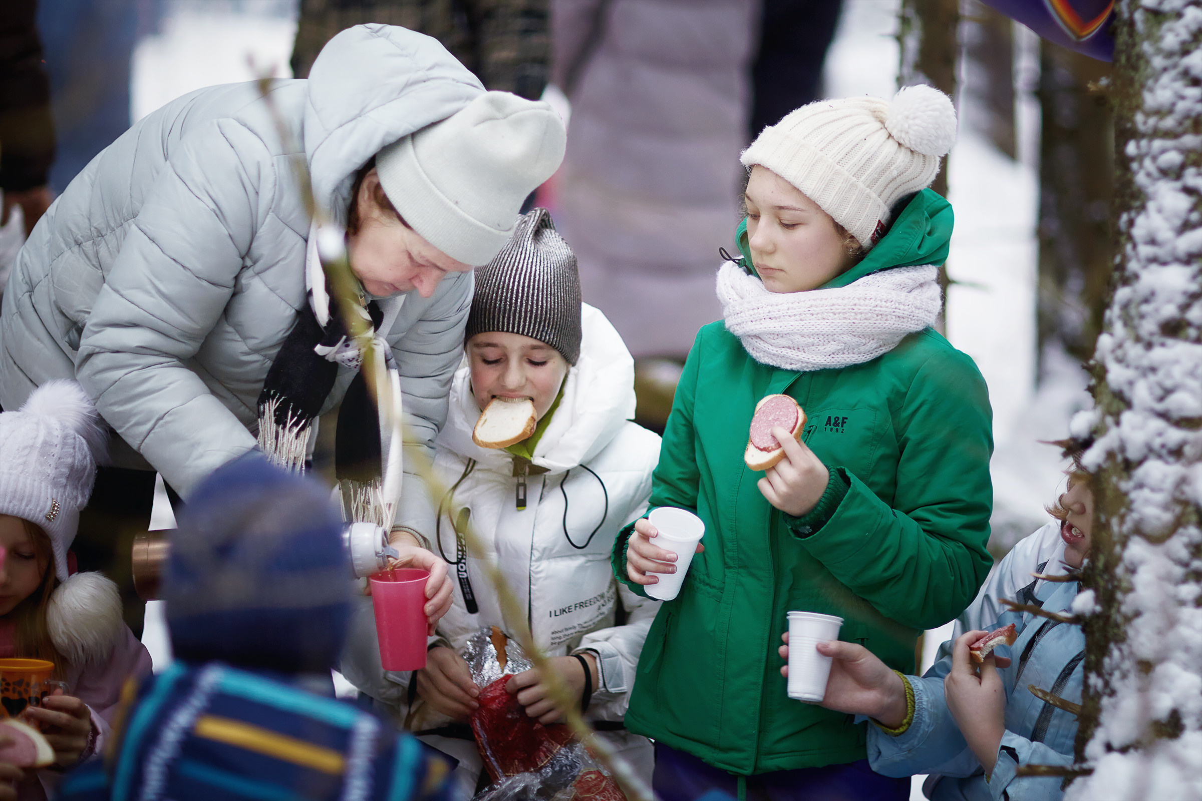 Короткий зимний поход в лес (04.01.2021). Фотограф Роман Желтухин