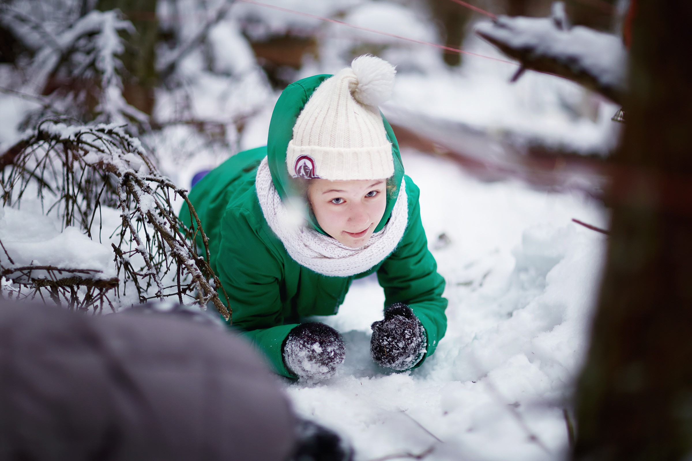 Короткий зимний поход в лес (04.01.2021). Фотограф Роман Желтухин
