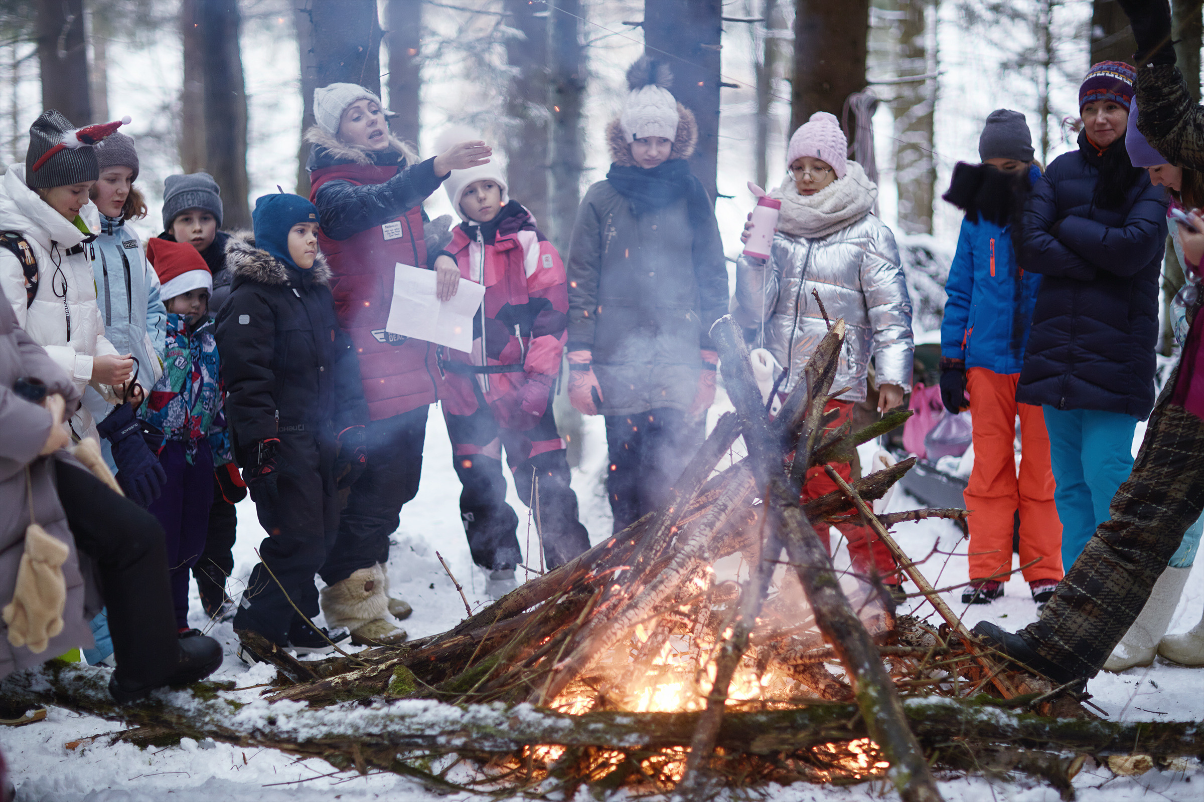 Короткий зимний поход в лес (04.01.2021). Фотограф Роман Желтухин