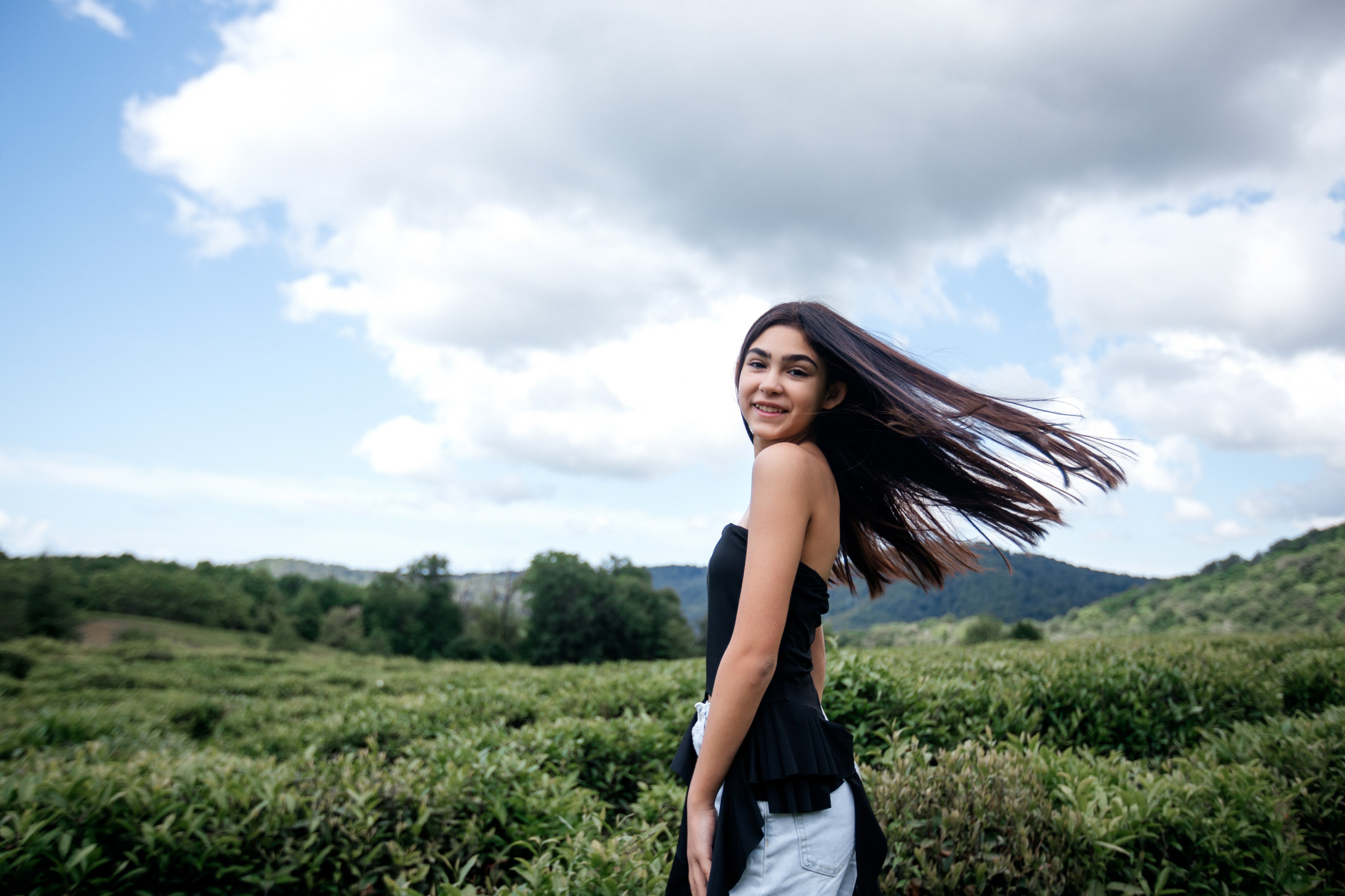 Tea plantation. Efimova Model Agency