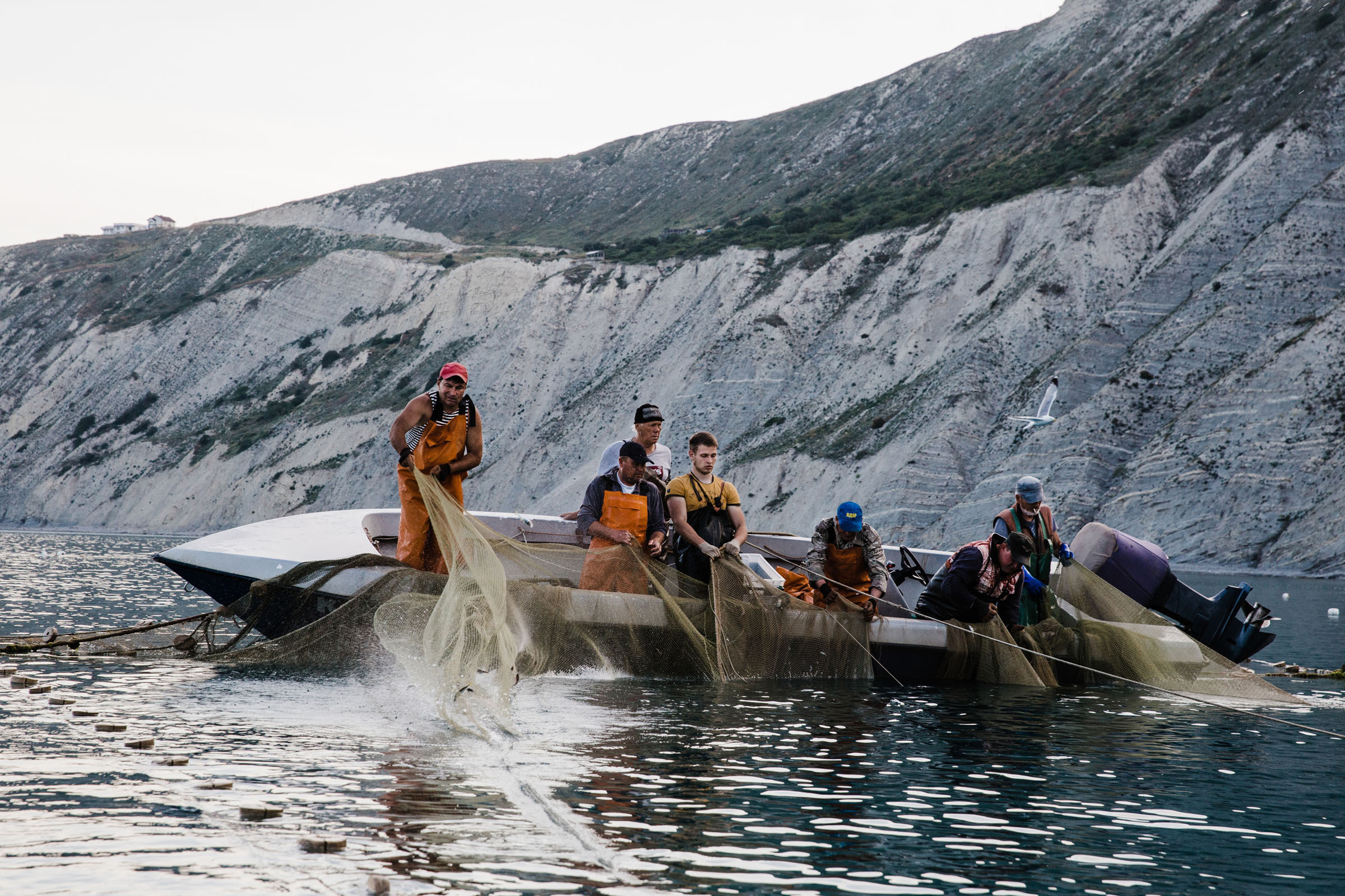 Рыбаки. Фотограф Алутера Ирина