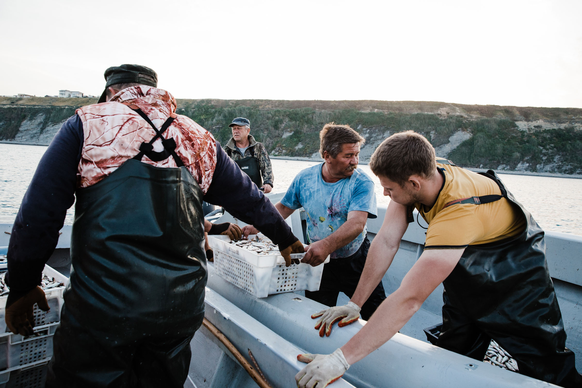 Рыбаки. Фотограф Алутера Ирина