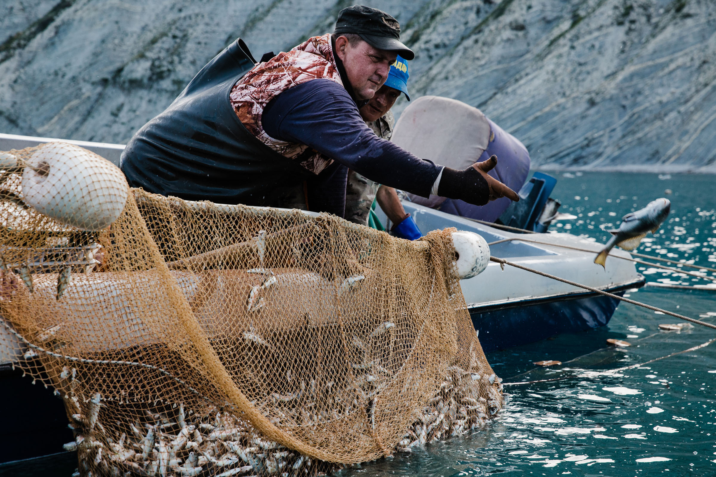 Рыбаки. Фотограф Алутера Ирина