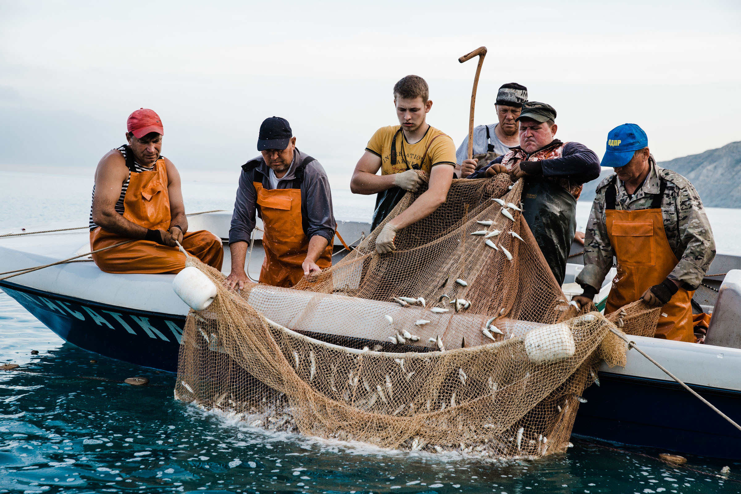 Рыбаки. Фотограф Алутера Ирина