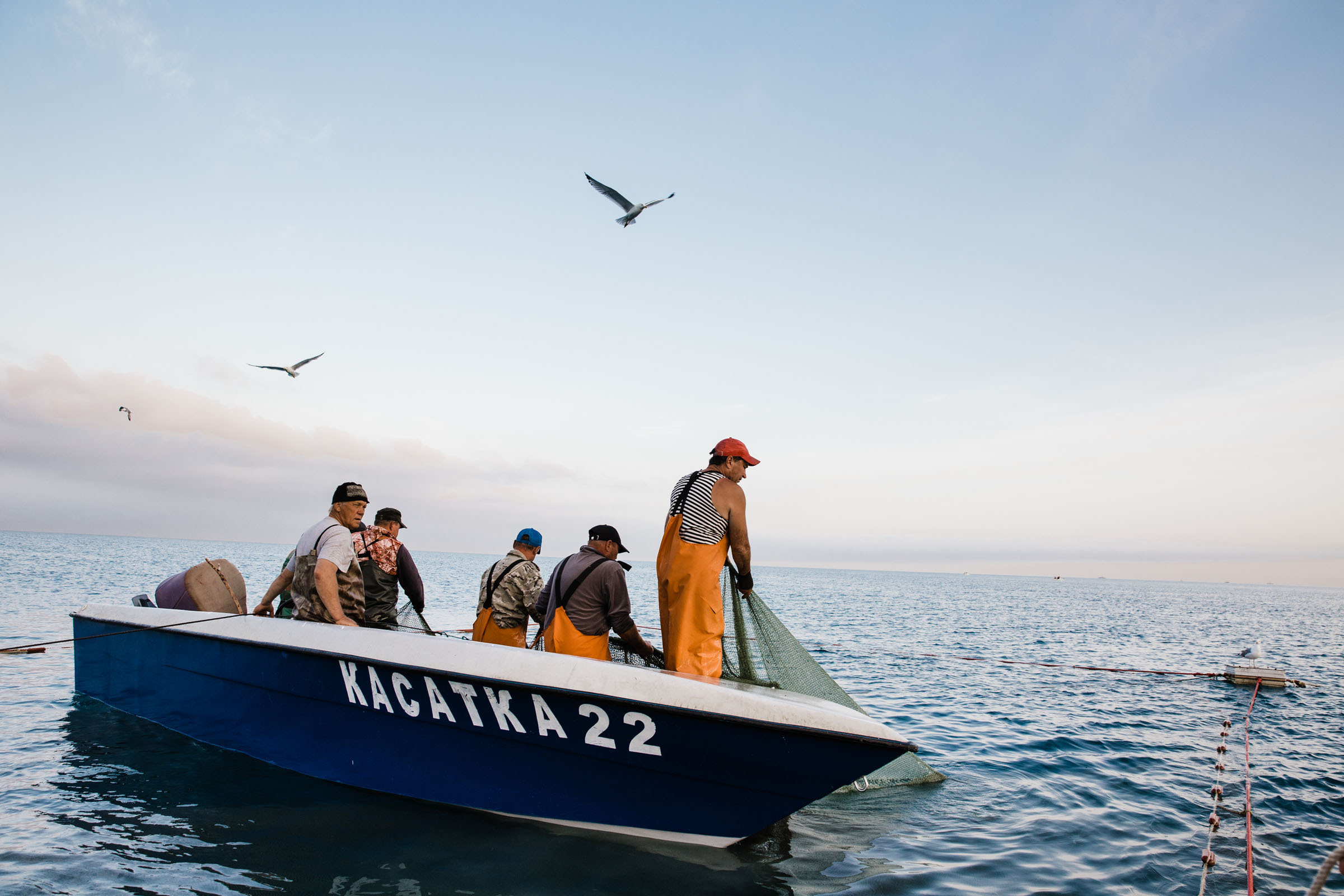Рыбаки. Фотограф Алутера Ирина