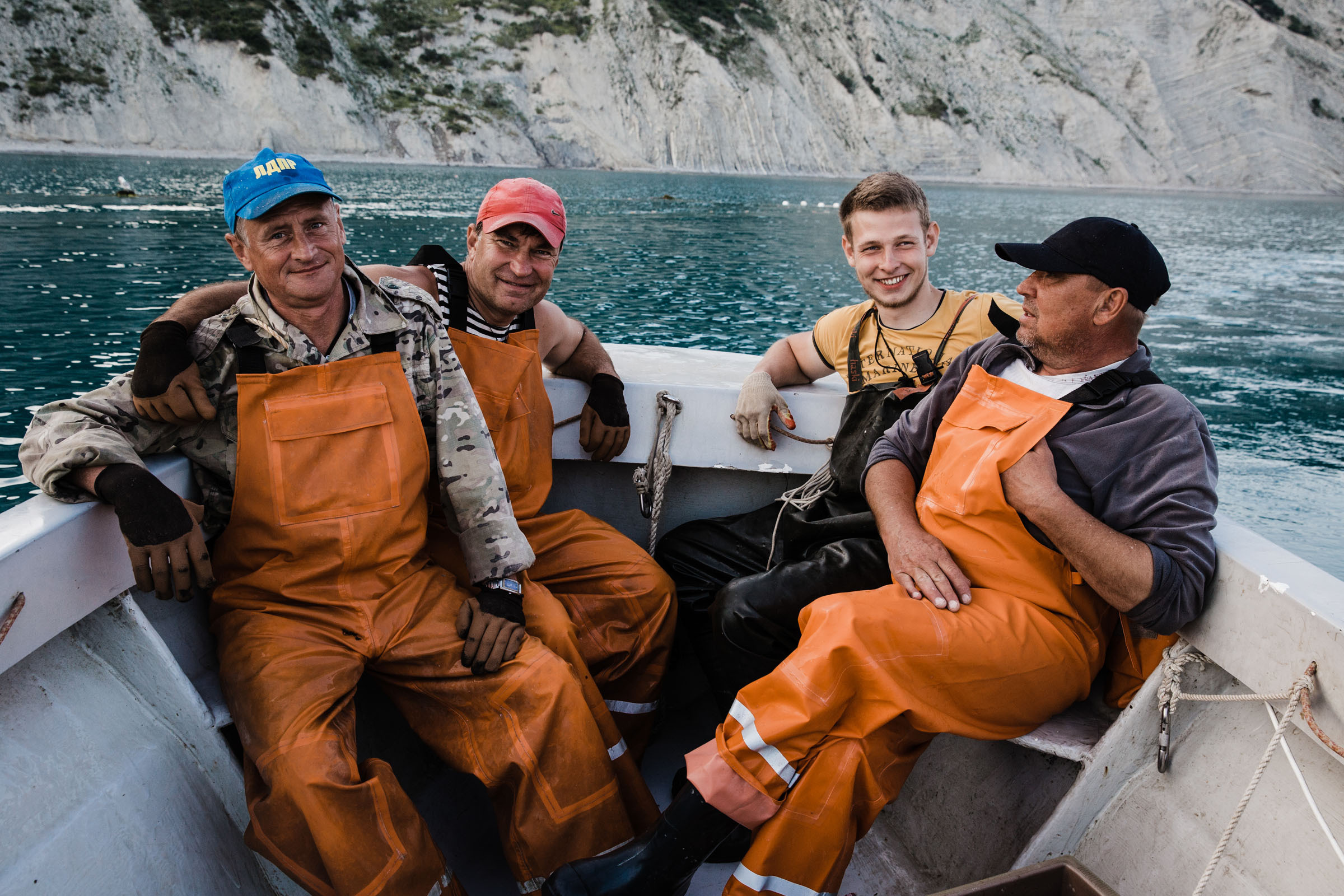 Рыбаки. Фотограф Алутера Ирина