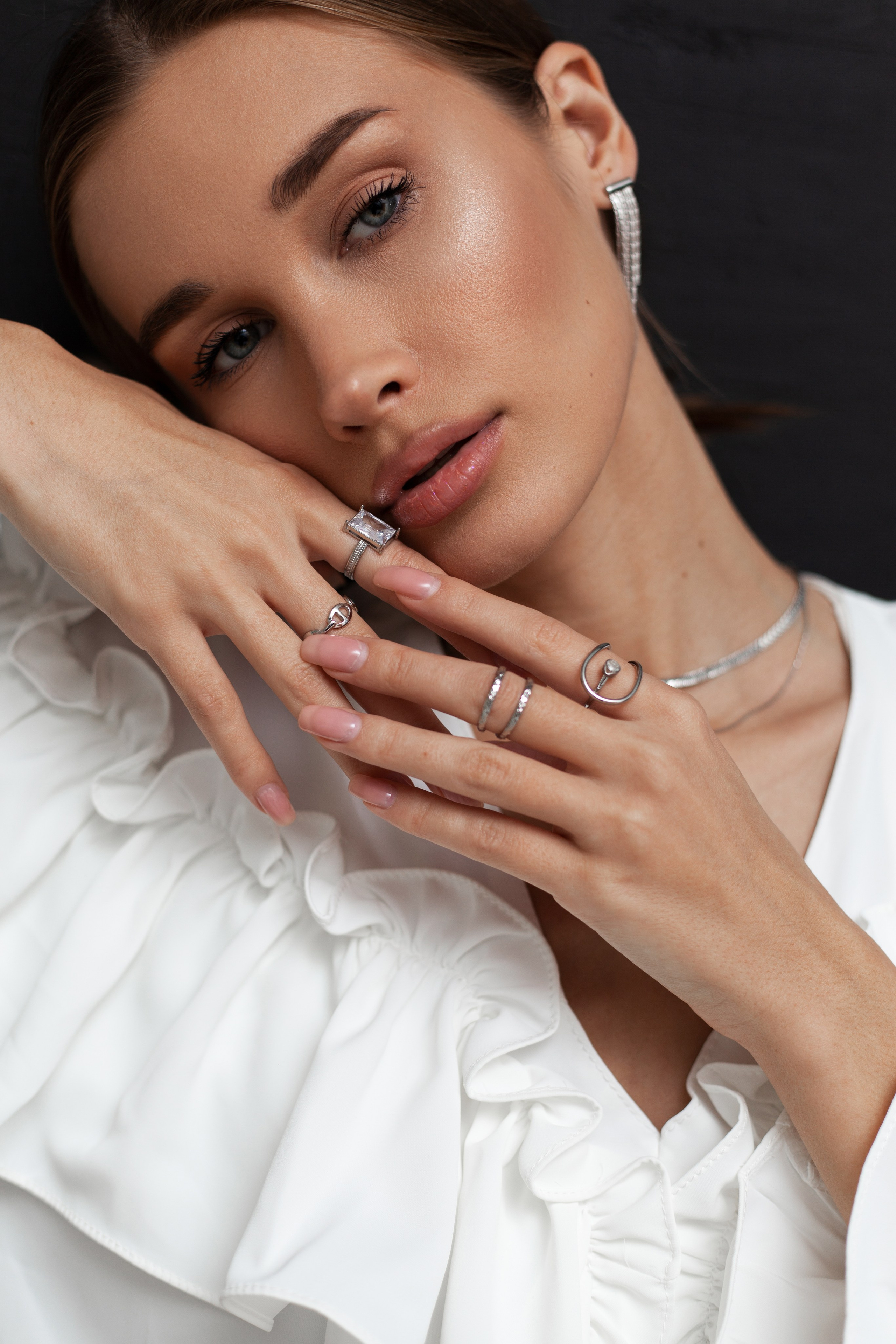 фотосессия для девушки в студии