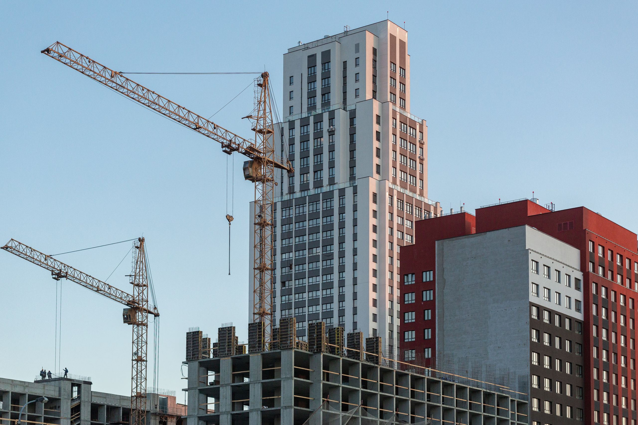 Строительство. Фотограф Алексей Зарецкий