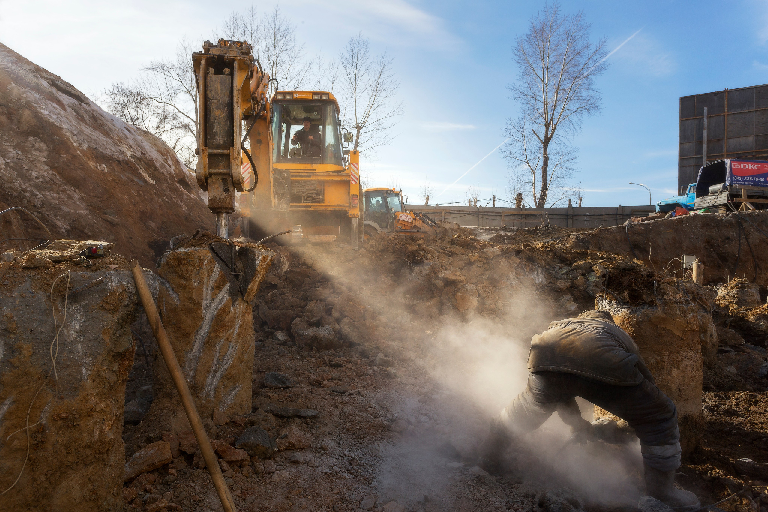 Строительство. Фотограф Алексей Зарецкий