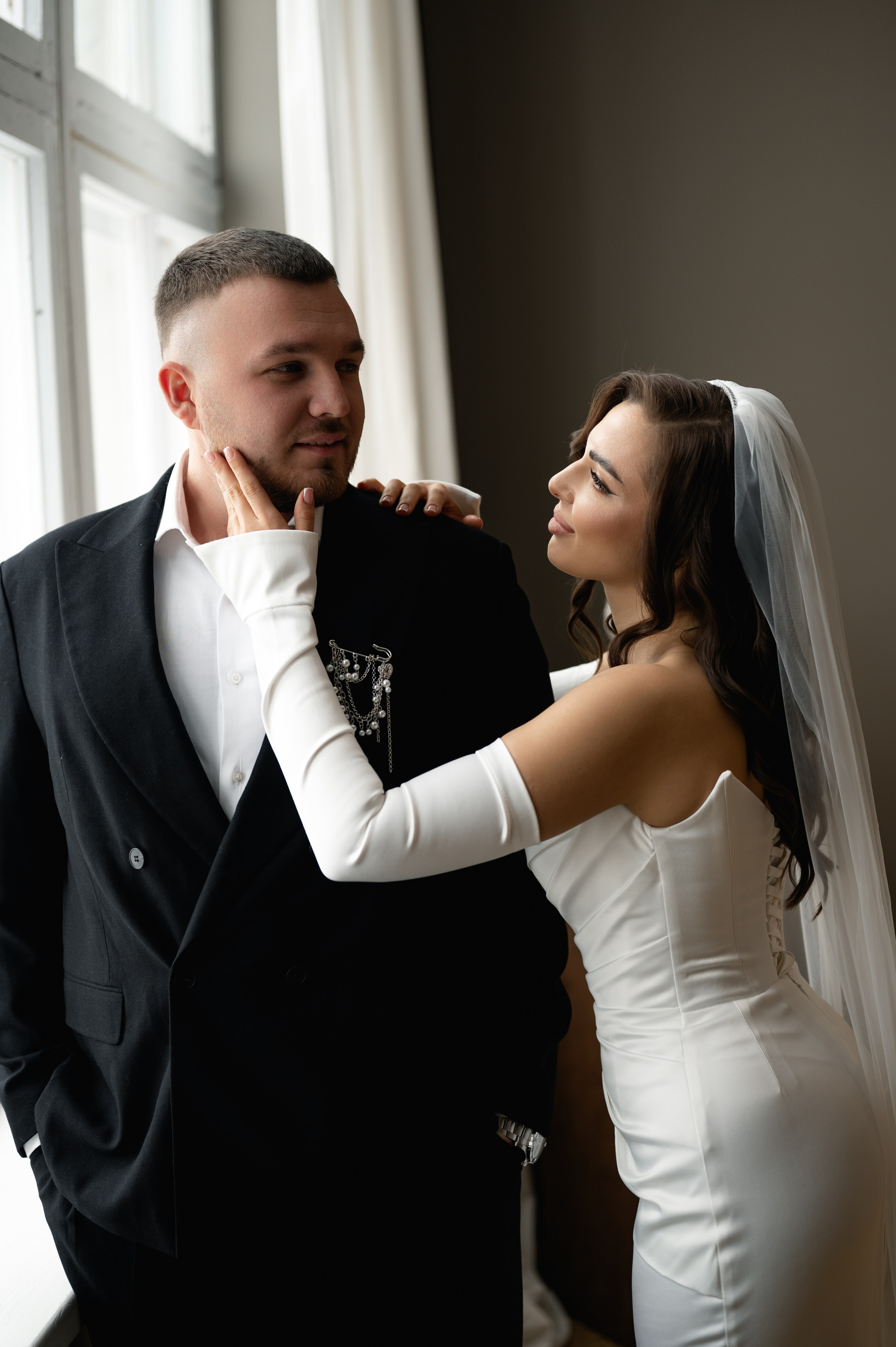 Свадебная фотосессия в студии. Свадебный и семейный фотограф в Краснодаре Алина Мельник