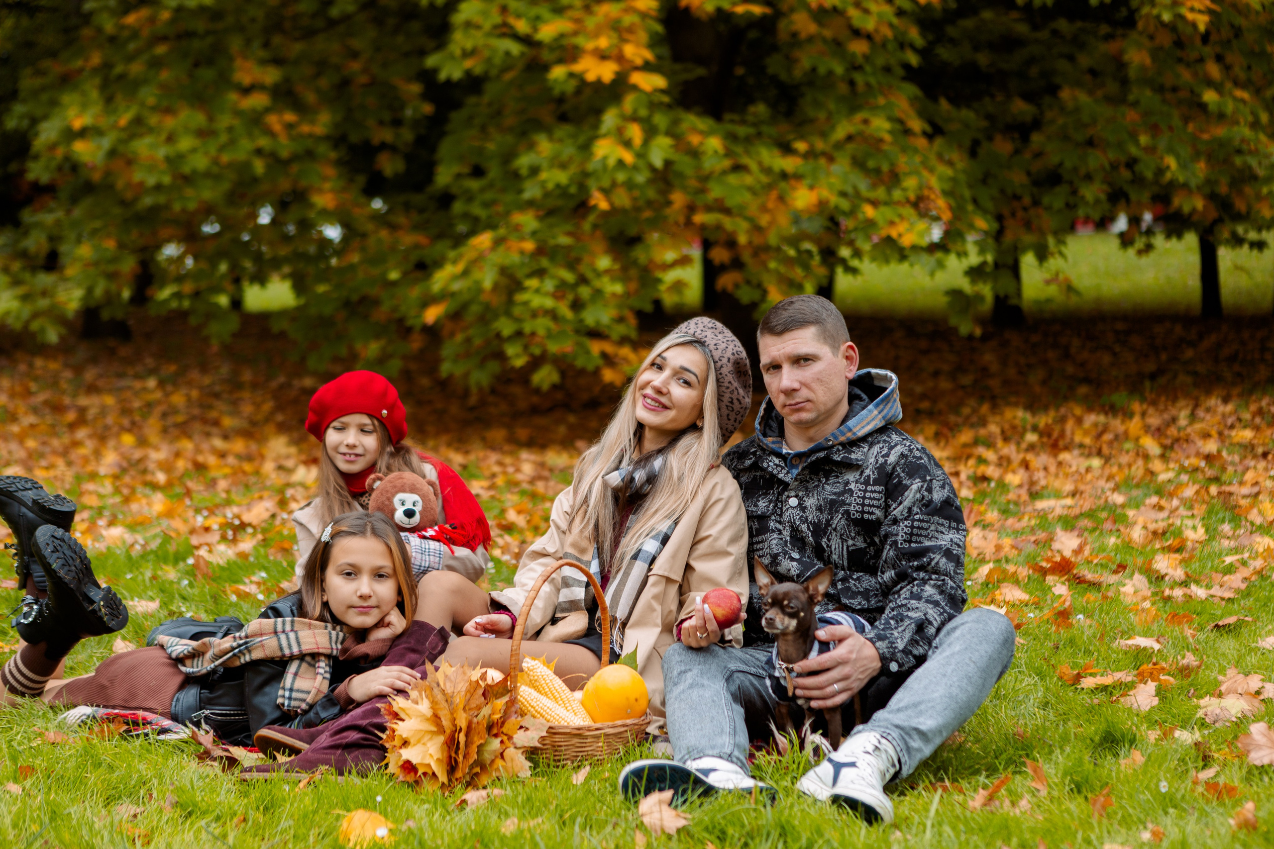 Осенняя семейная фотосессия. Репортажный, семейный, свадебный, портретный фотограф