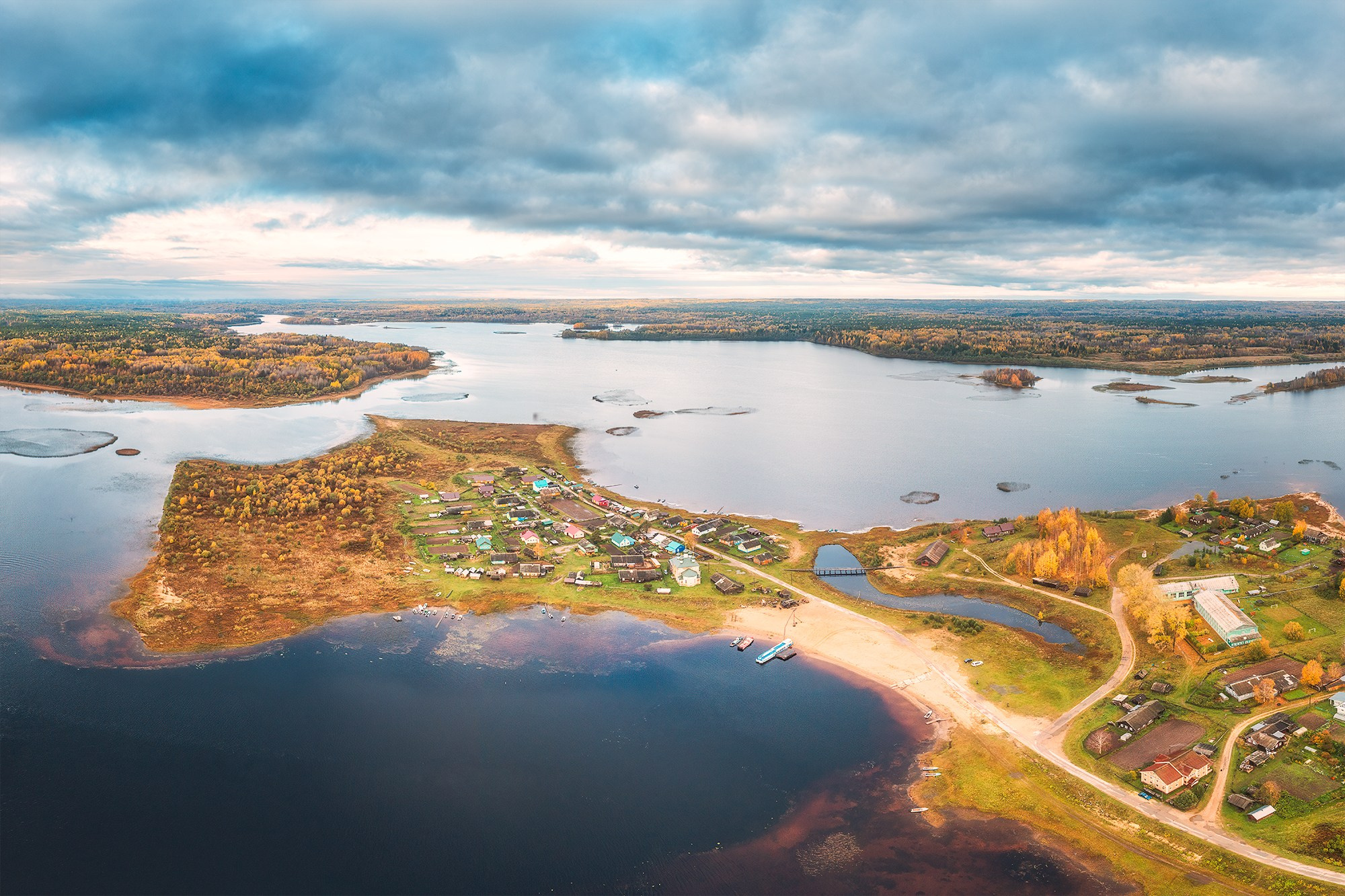 Кенозерье. Аэросъемка в Архангельске, Александр Ермолин