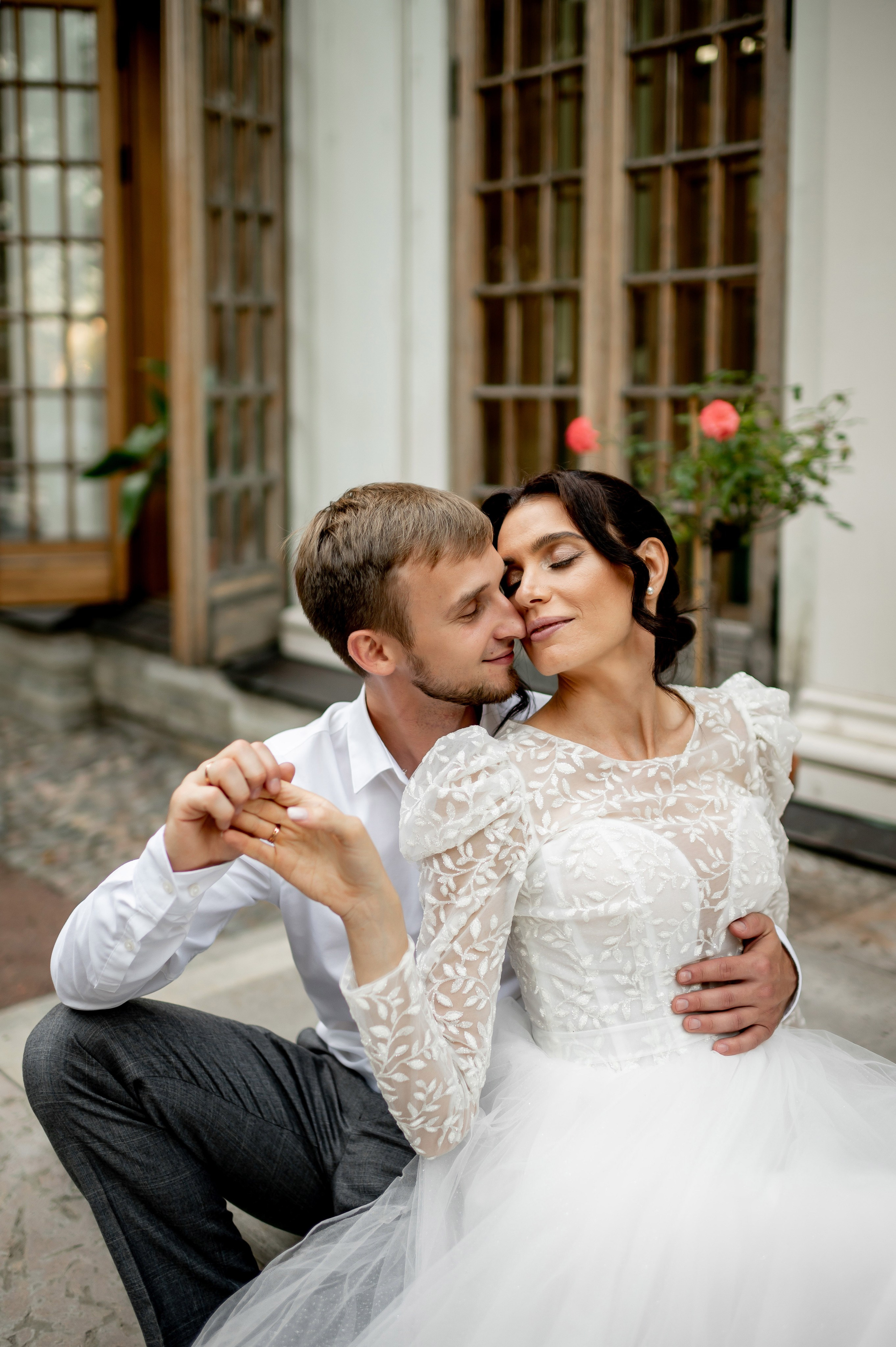 Кирилл и Анжела (круассаны, кофе и фотосессия в Летнем саду). Портретный, семейный и свадебный фотограф в Санкт-Петербурге и в Пушкине Ширяев Денис