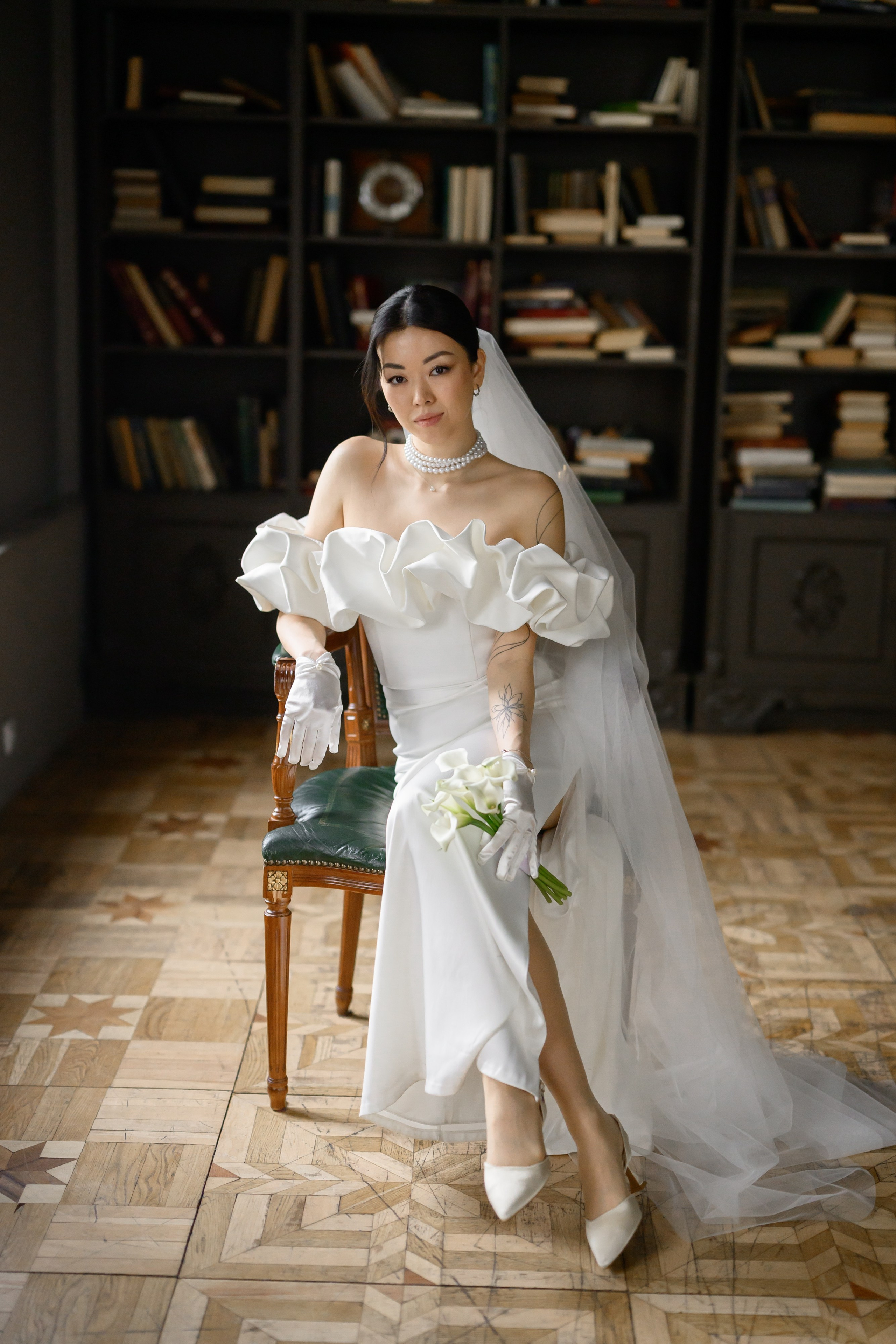 Свадьба для двоих в Москве. Грибоедовский ЗАГС и фотостудия 21 Kult. Semerlina.ru