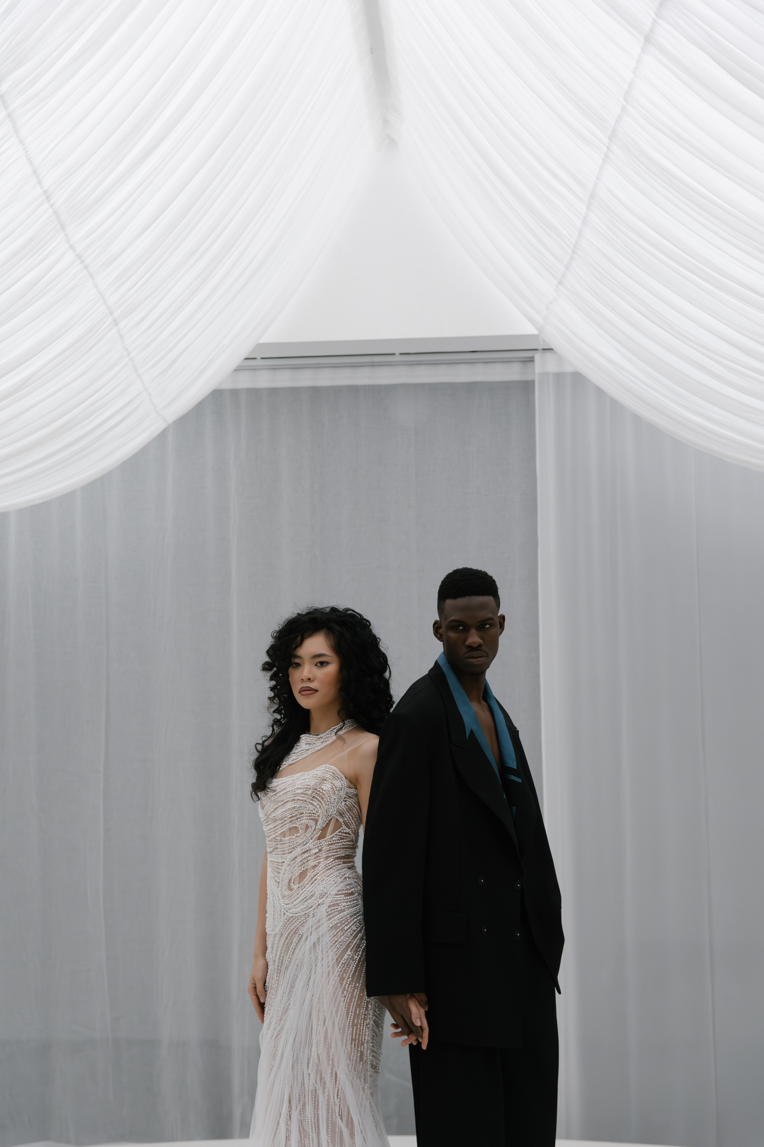 Грант и Катерина | свадебная фотосессия в студии. Свадебный фотограф в Москве Наталья Струкова