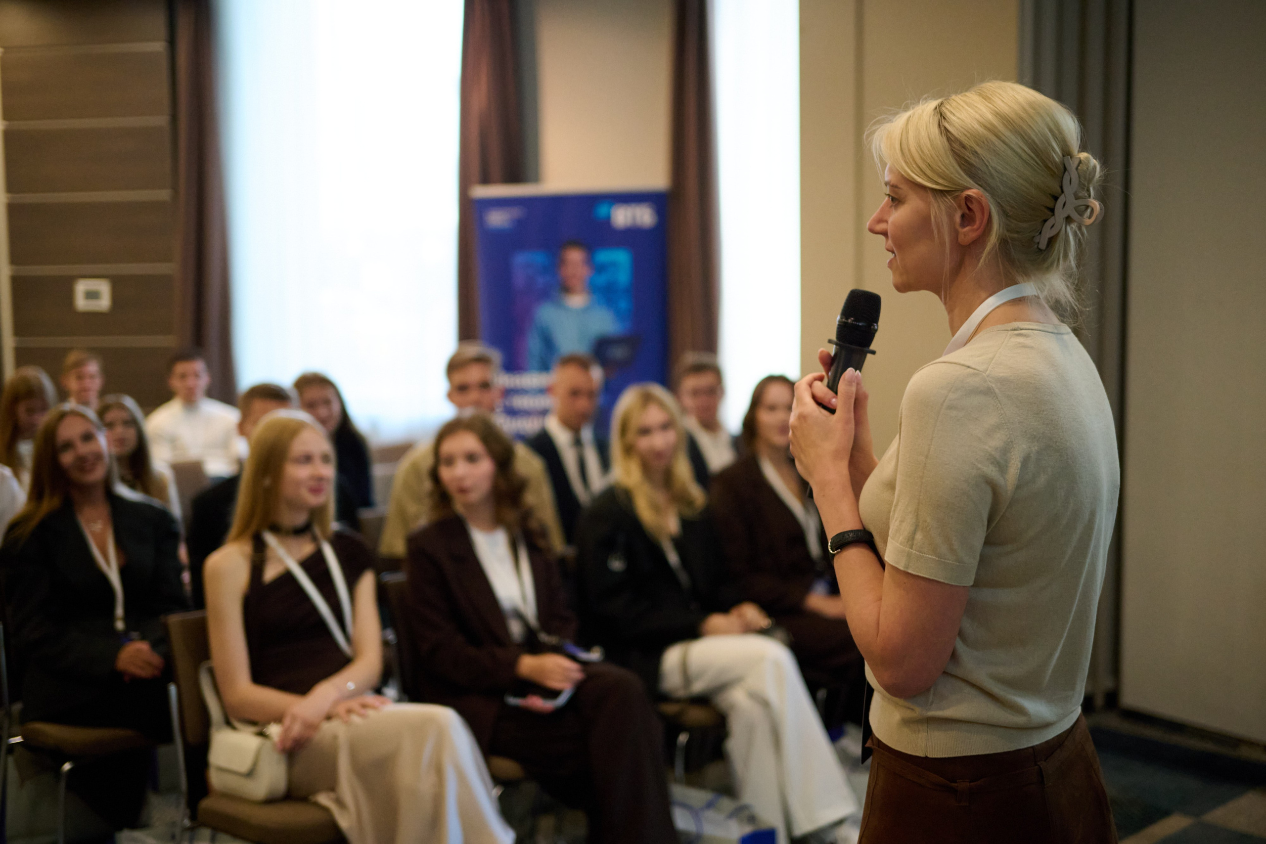 Репортажная съёмка Амбассадорской программы ВТБ в Москва-Сити