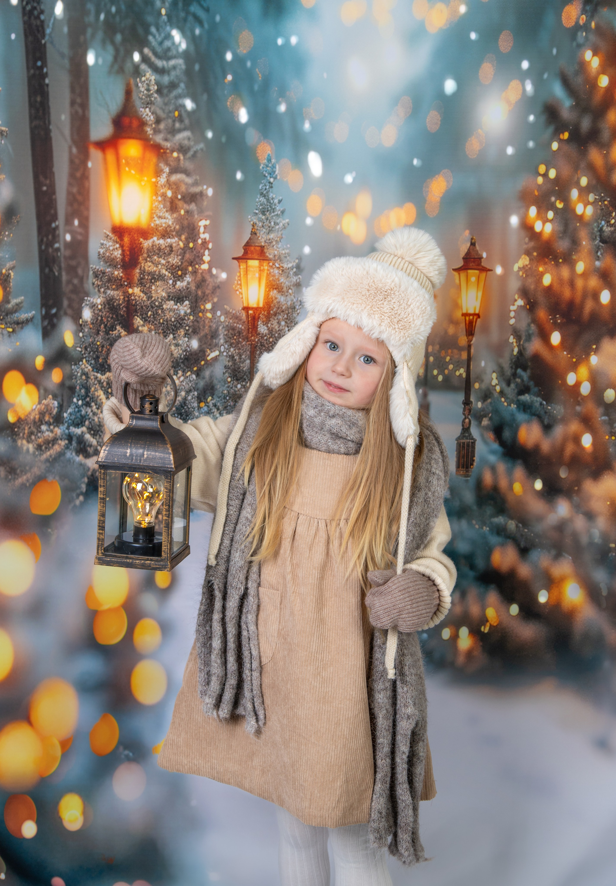 Зимняя фотосессия. Фиксики Детская фотостудия