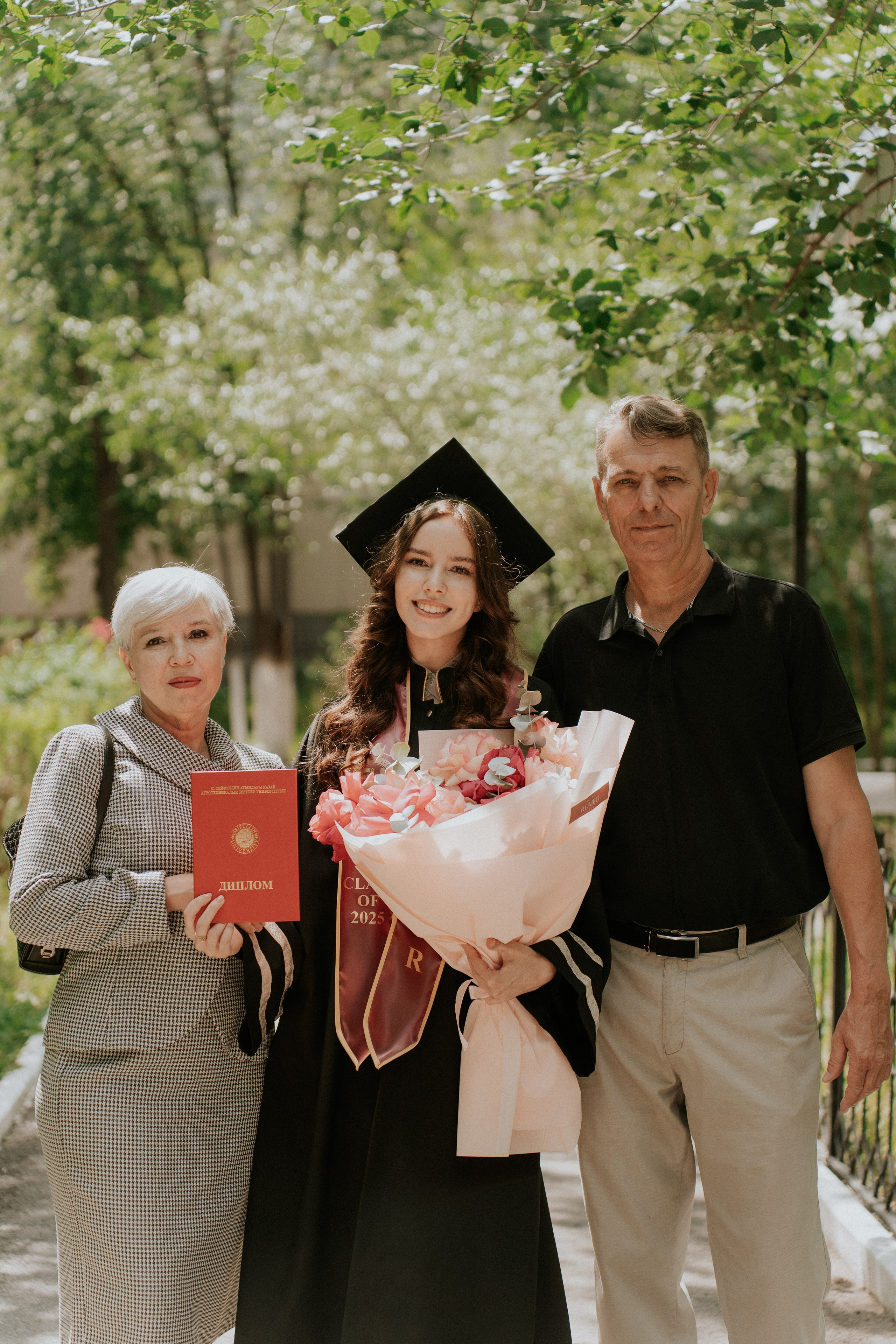 Выпускной Аграрный унивеситет. Крис Богомазова