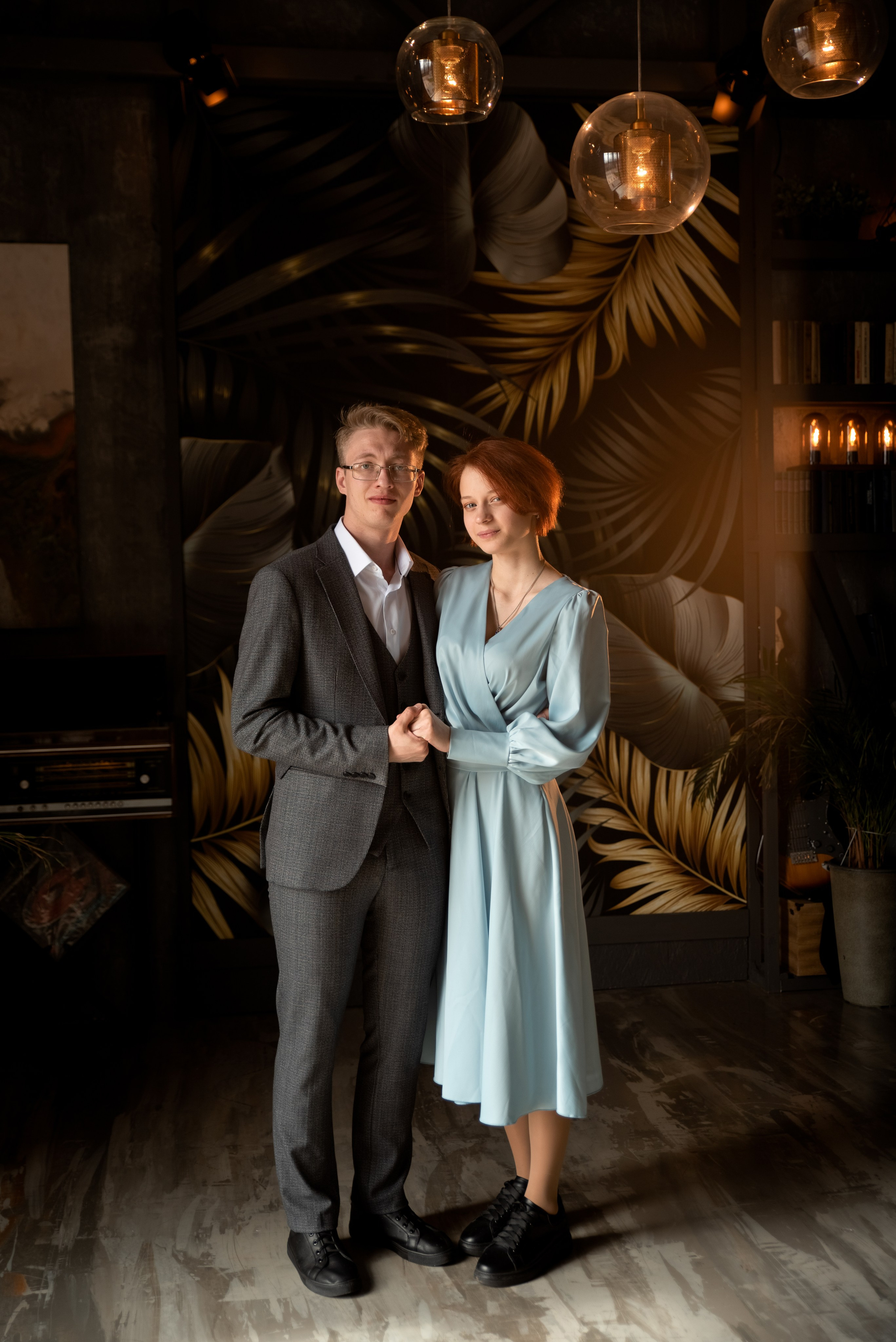 Дмитрий и Марина. LOVESTORY в студии. Семейный и детский фотограф в Туле Светлана Воронкова