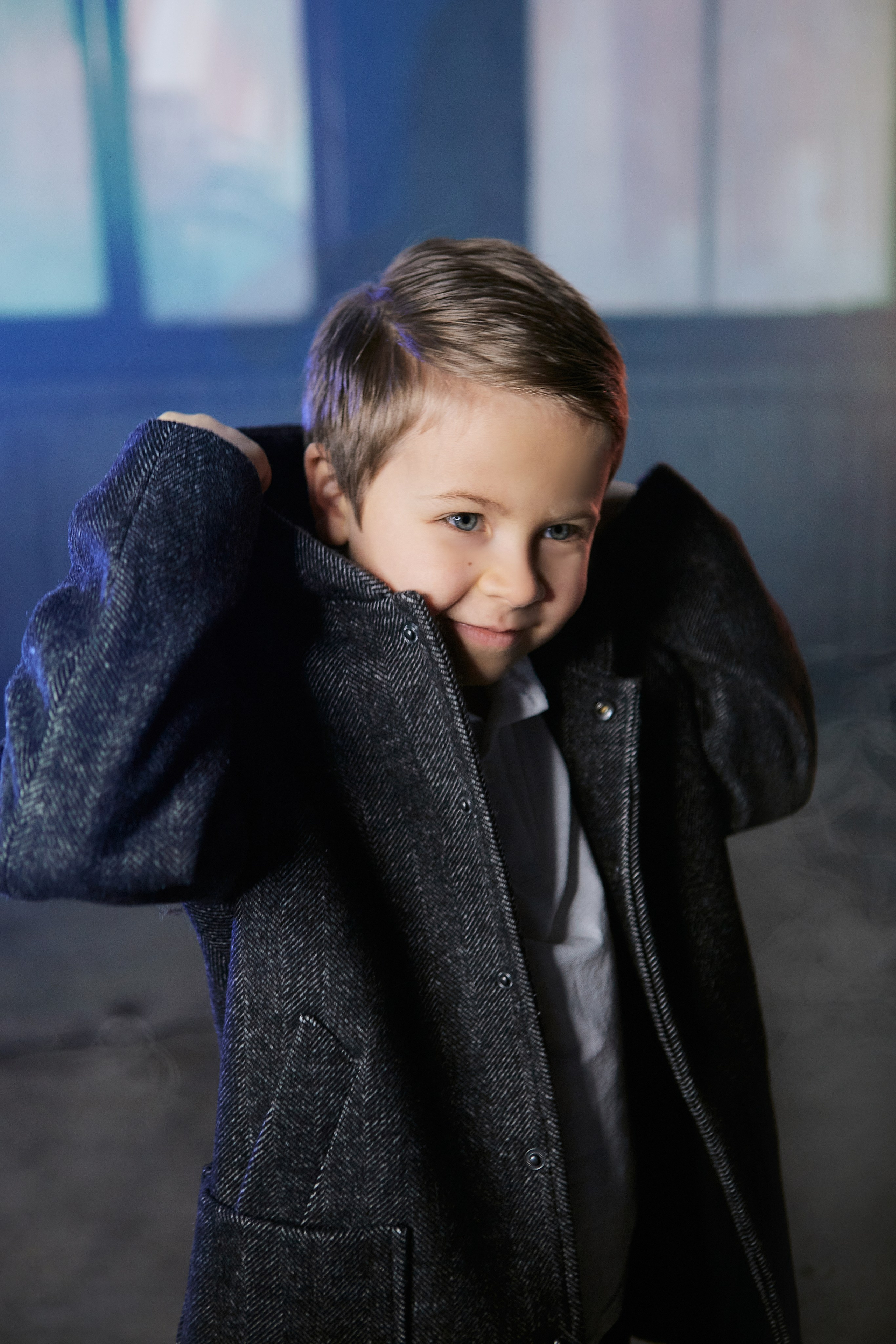 Богдан, 8 лет, рост 134 см. Efimova Model Agency