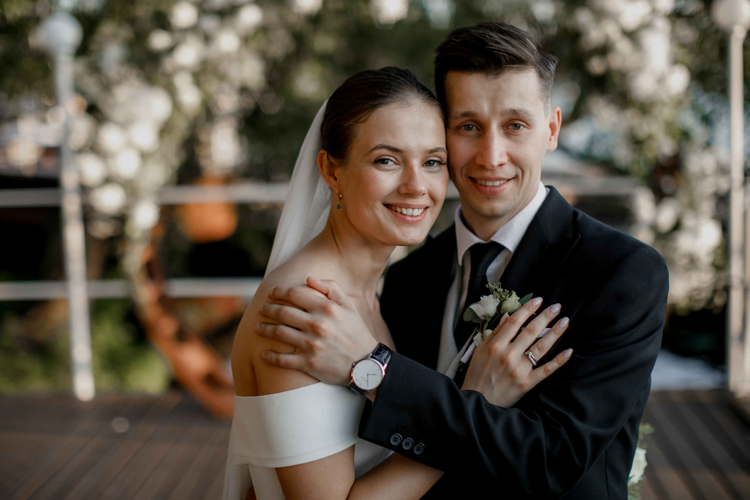 Александр и Люда. Красивая классика. Свадебный фотограф Марина Назарова Москва