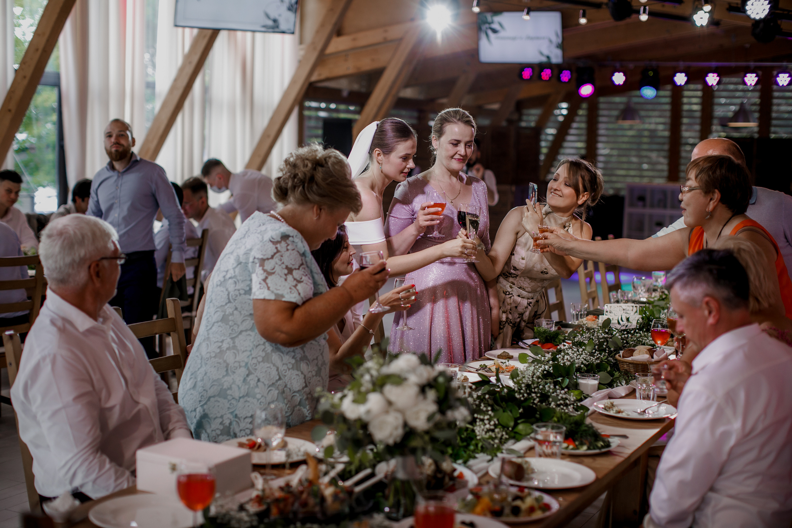 Александр и Люда. Красивая классика. Свадебный фотограф Марина Назарова Москва