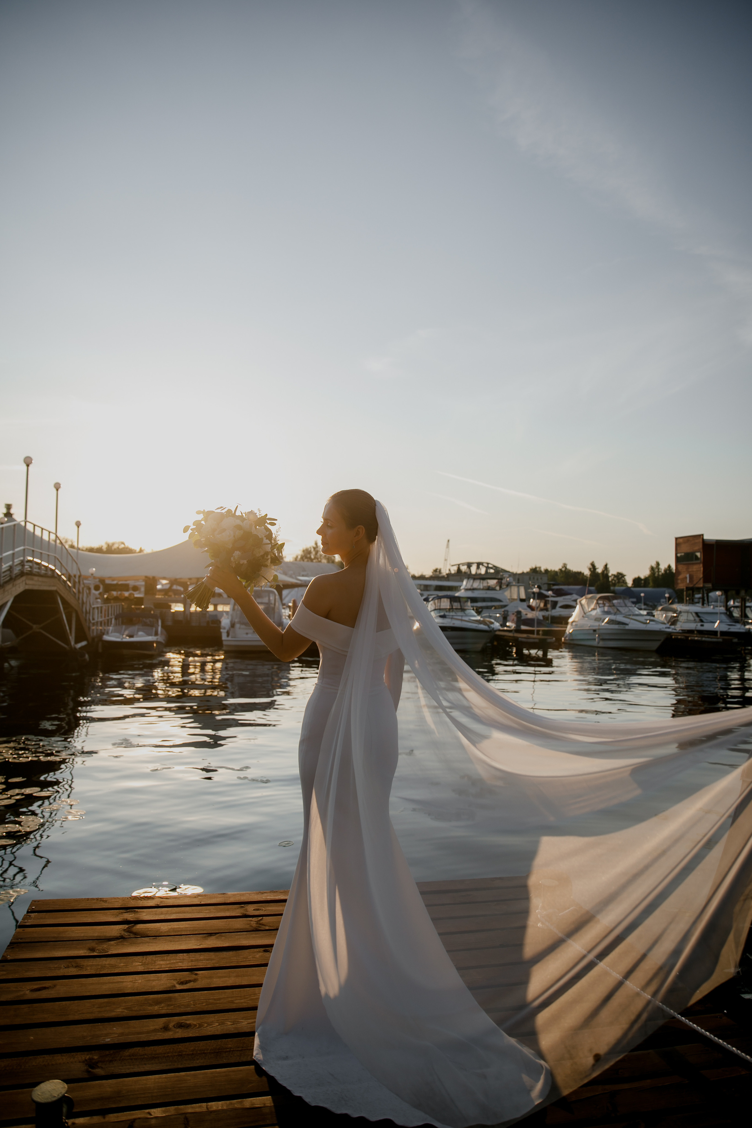 Александр и Люда. Красивая классика. Свадебный фотограф Марина Назарова Москва