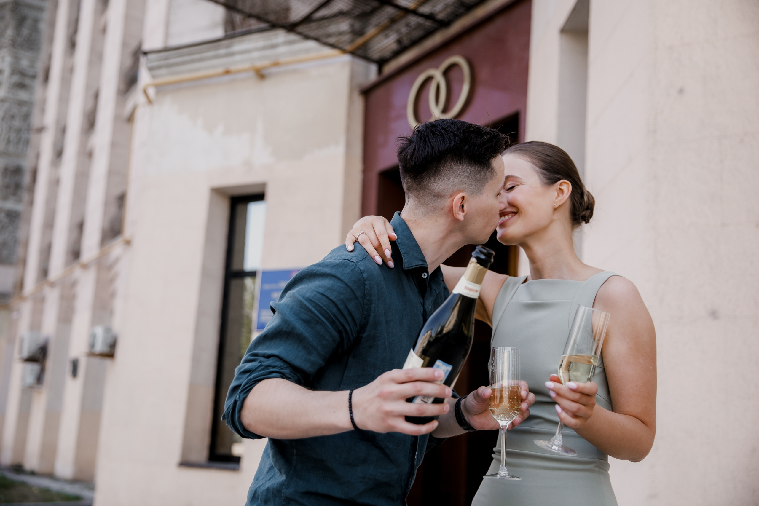 Александр и Люда. Красивая классика. Свадебный фотограф Марина Назарова Москва