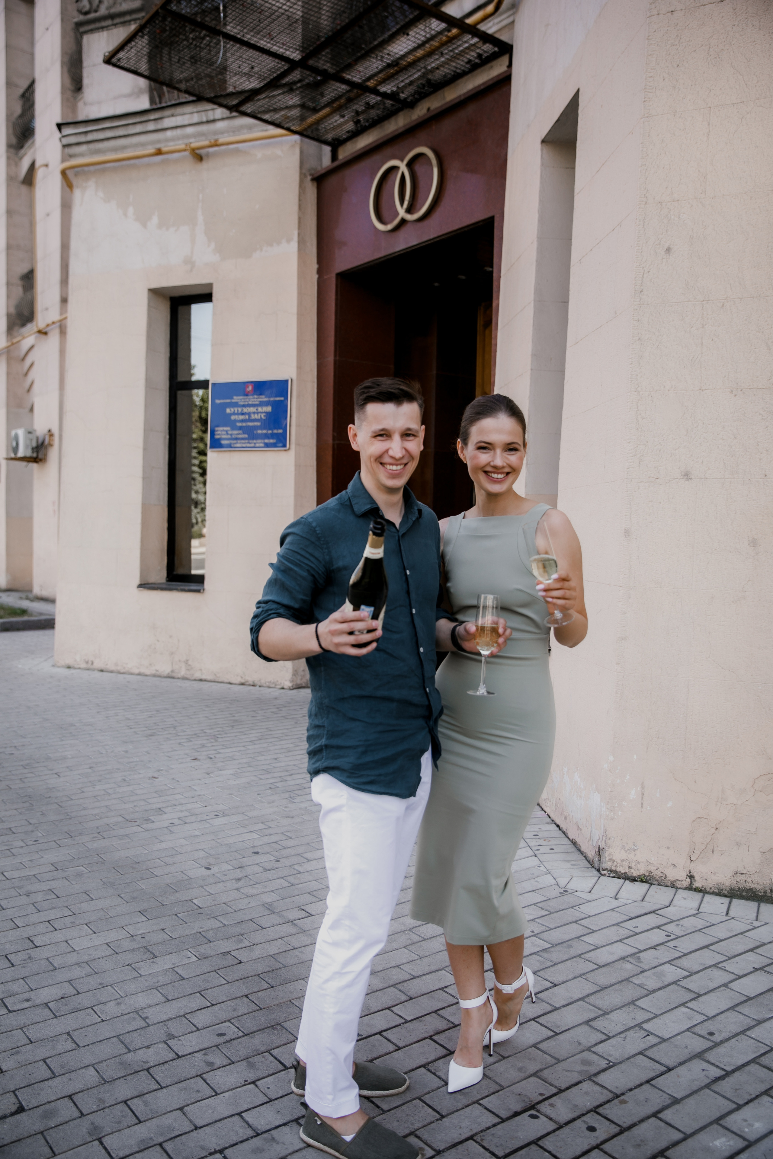 Александр и Люда. Красивая классика. Свадебный фотограф Марина Назарова Москва