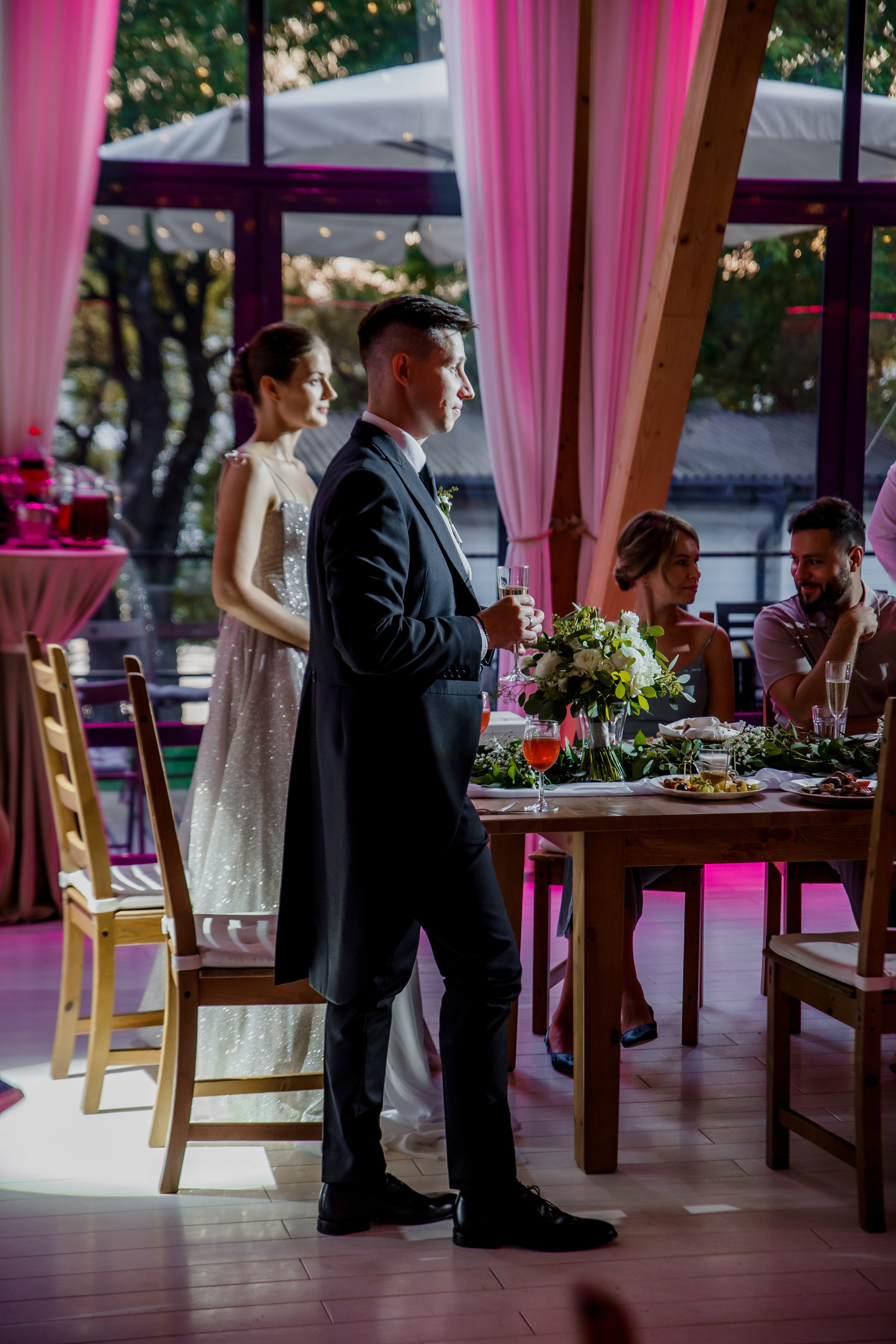 Александр и Люда. Красивая классика. Свадебный фотограф Марина Назарова Москва