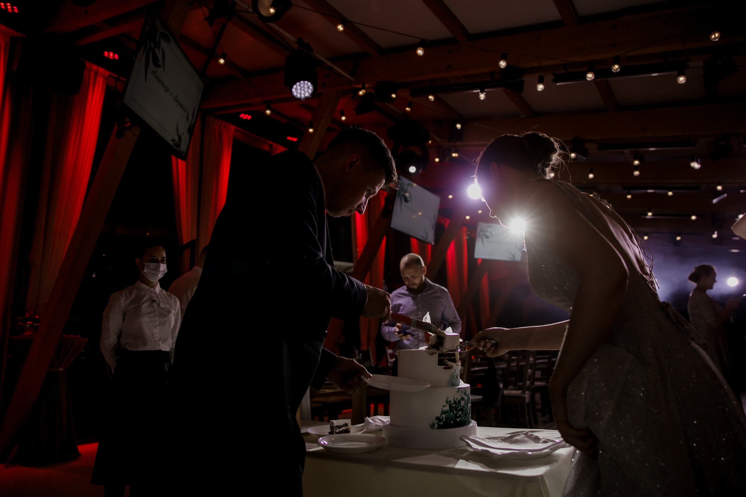 Александр и Люда. Красивая классика. Свадебный фотограф Марина Назарова Москва