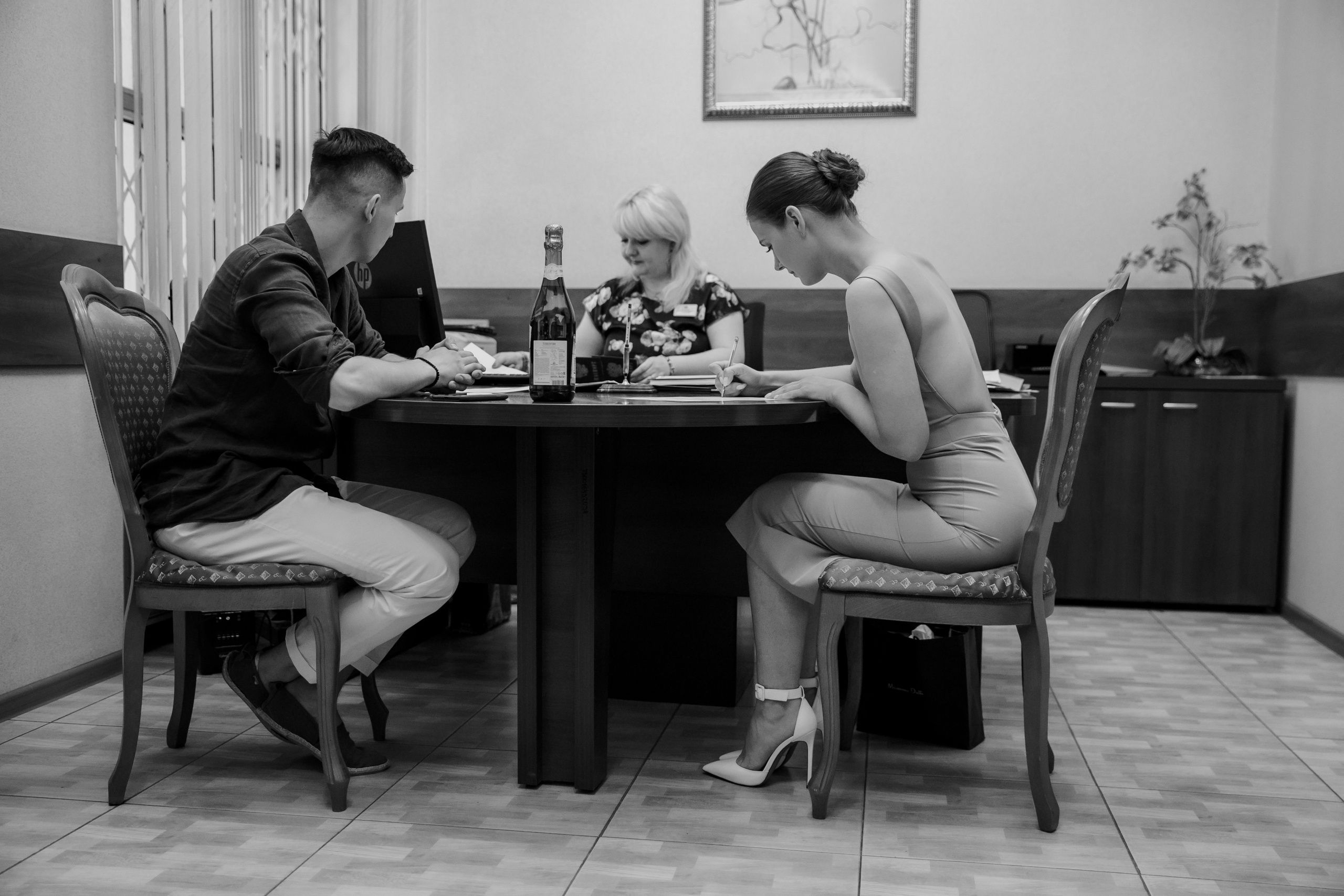 Александр и Люда. Красивая классика. Свадебный фотограф Марина Назарова Москва