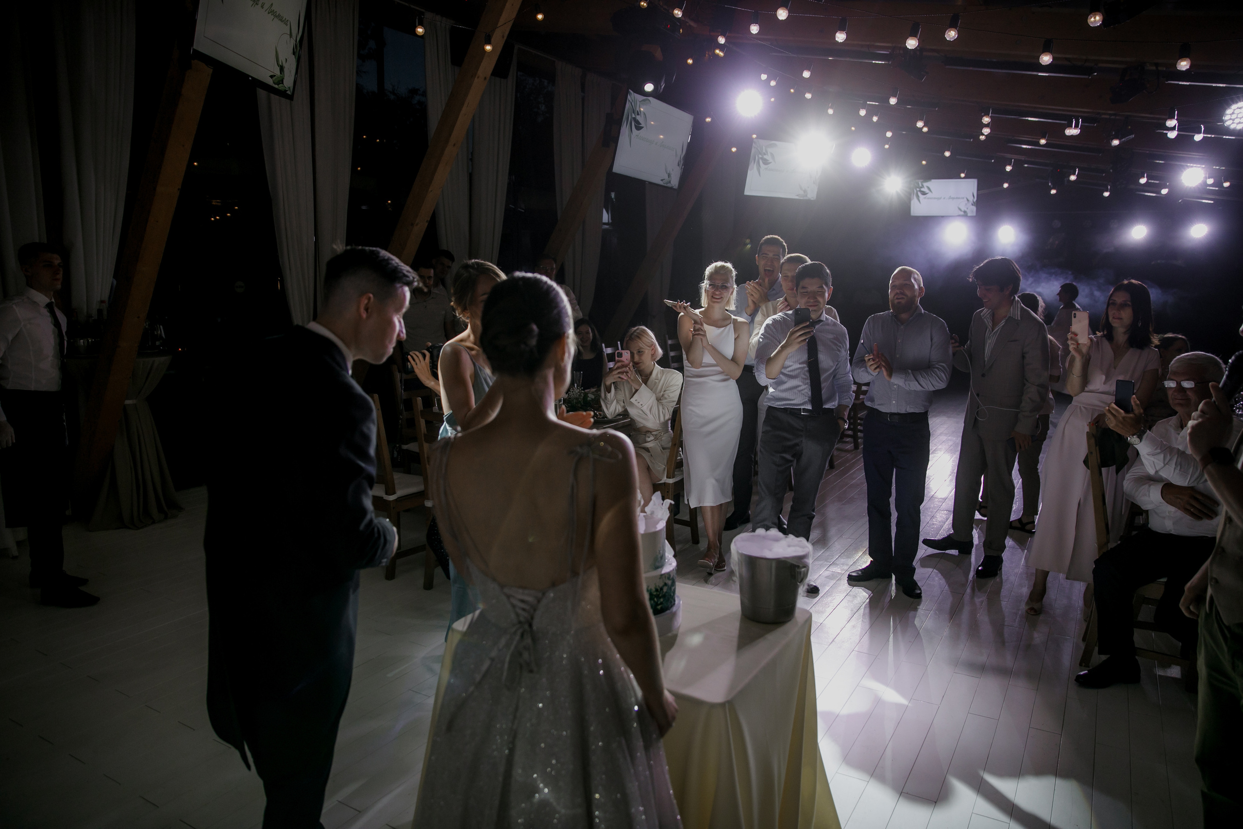 Александр и Люда. Красивая классика. Свадебный фотограф Марина Назарова Москва