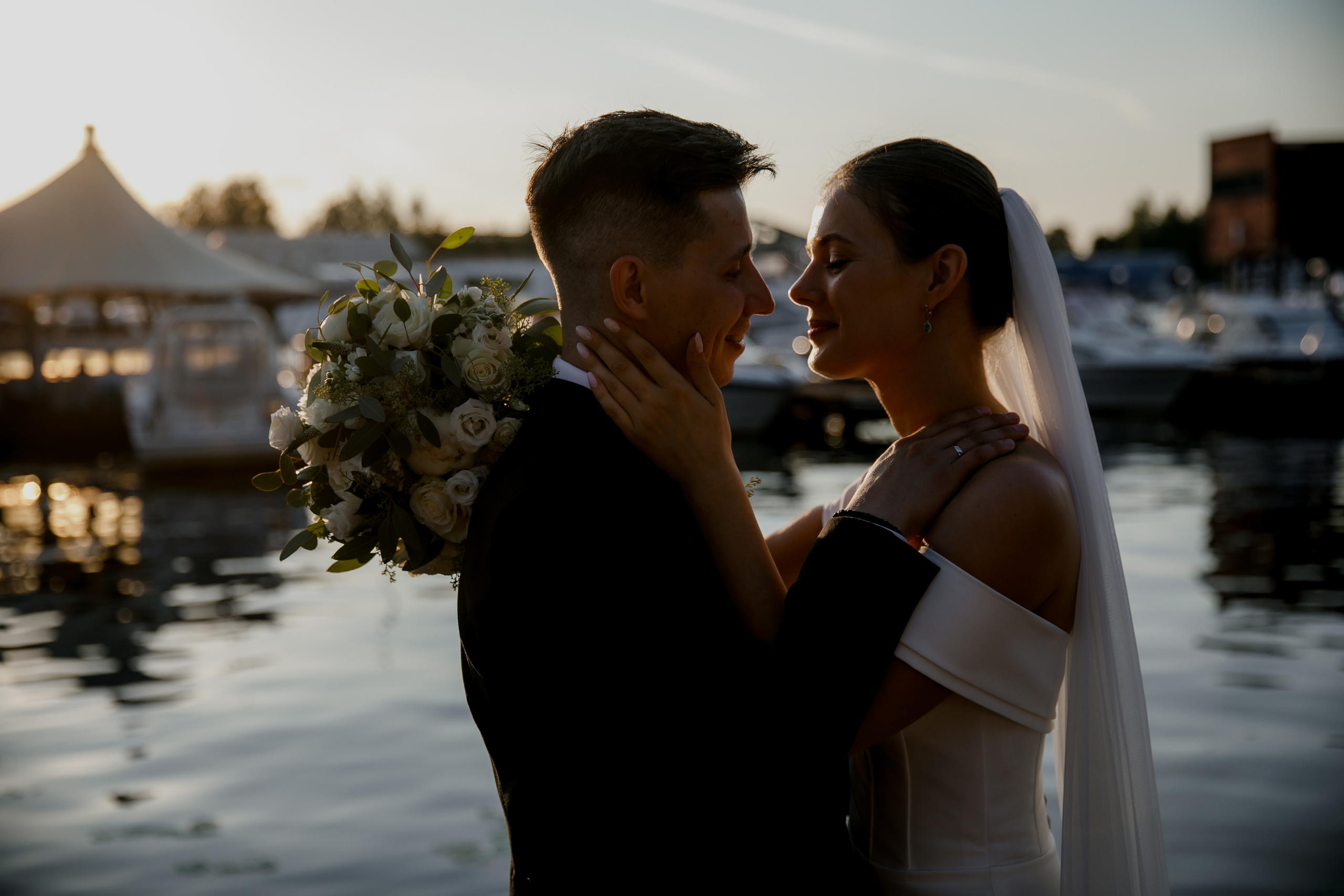 Александр и Люда. Красивая классика. Свадебный фотограф Марина Назарова Москва