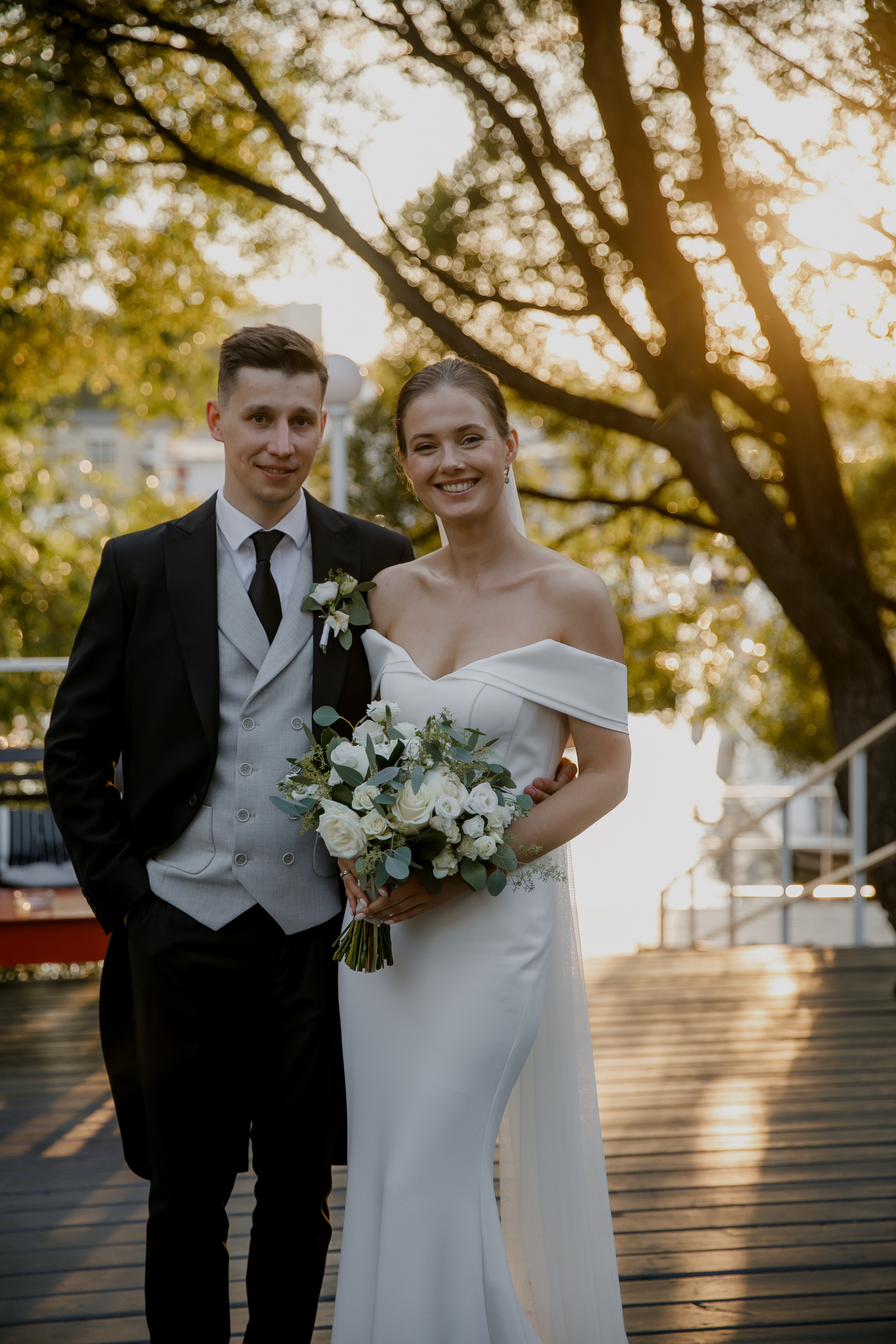 Александр и Люда. Красивая классика. Свадебный фотограф Марина Назарова Москва