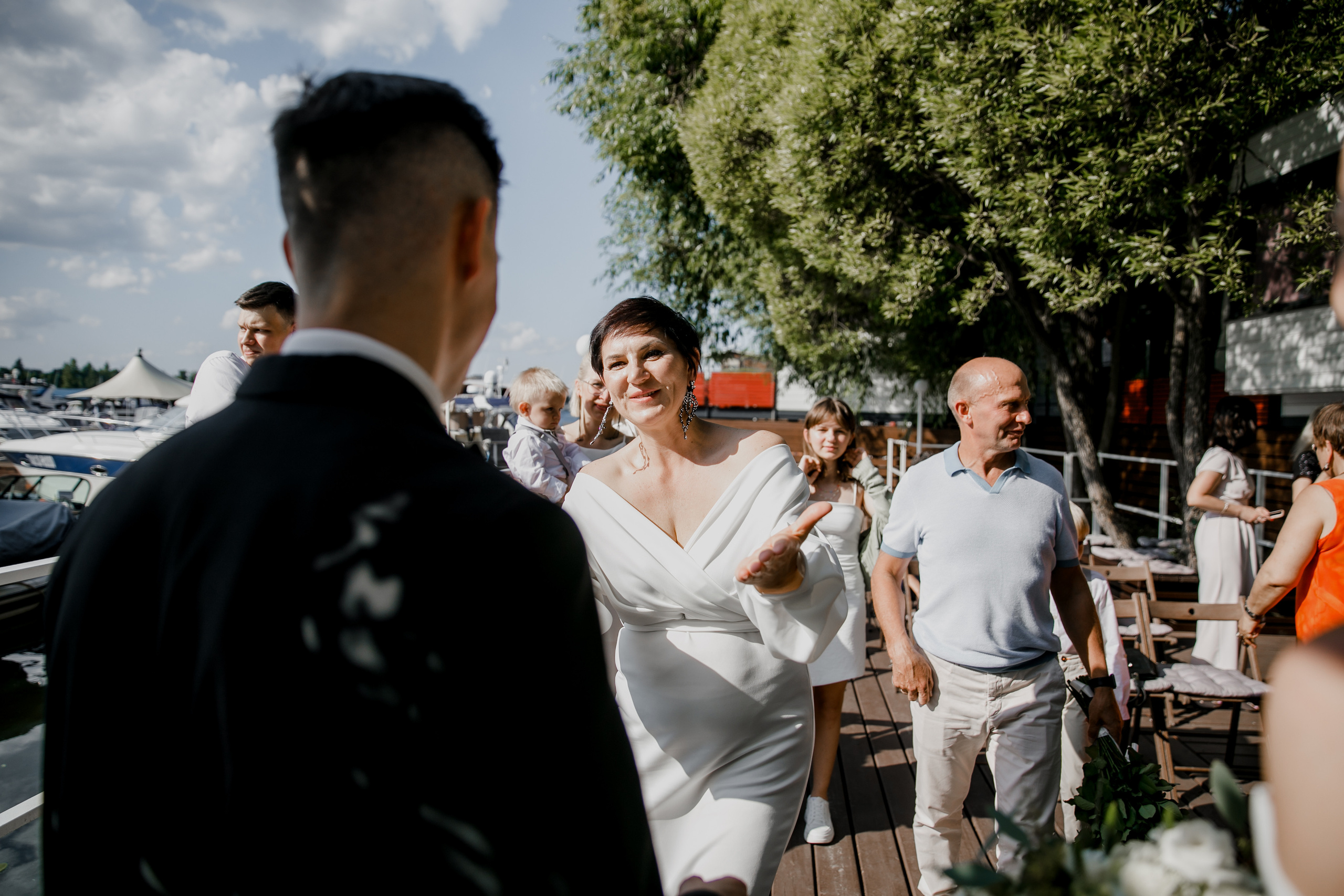 Александр и Люда. Красивая классика. Свадебный фотограф Марина Назарова Москва