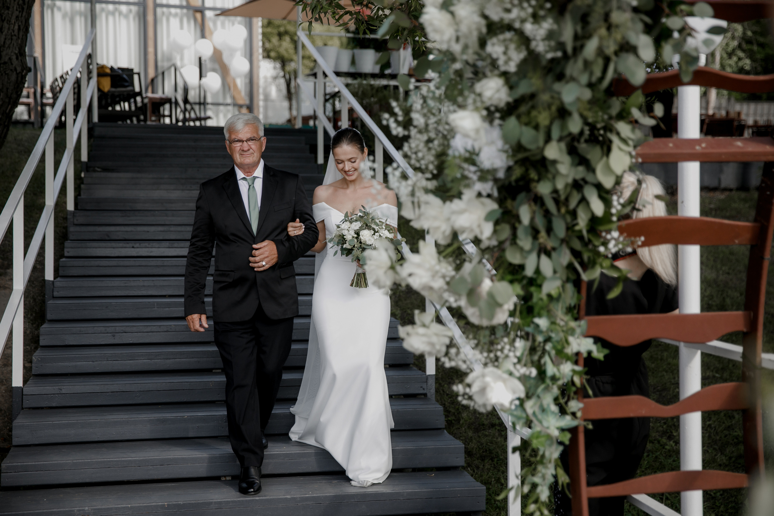 Александр и Люда. Красивая классика. Свадебный фотограф Марина Назарова Москва