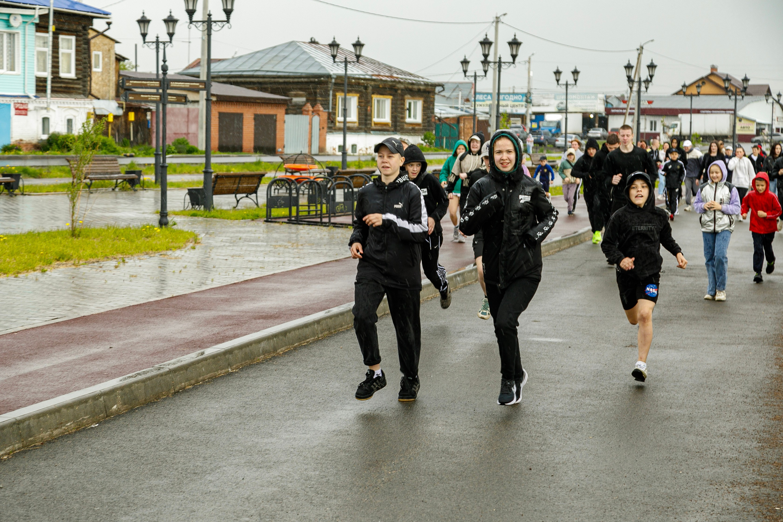 «СпортЛето» и «Зарядка с чемпионом» — семья Сармачевых 😋. Фотограф Андрей Гузеев