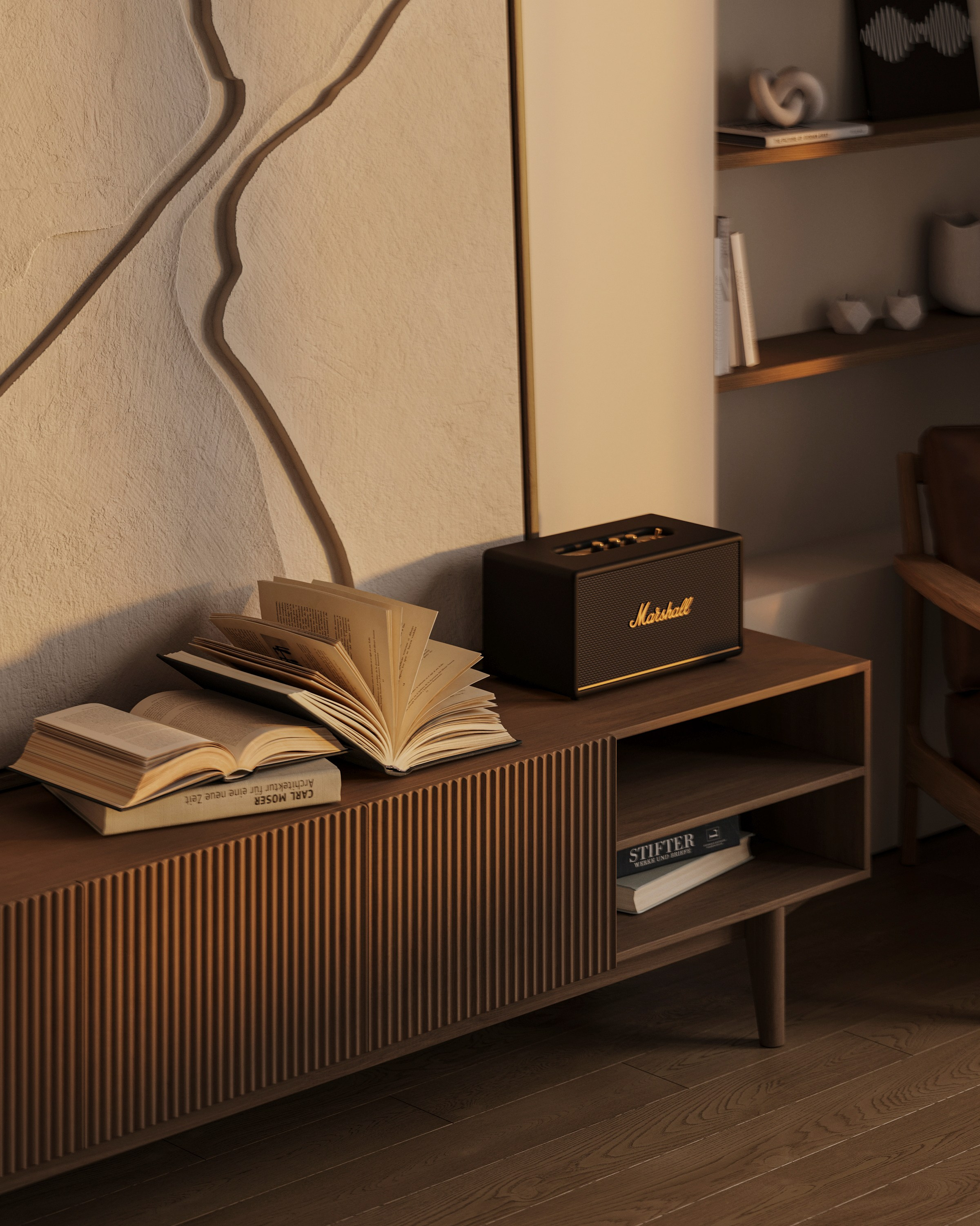 JAPANDI HAVEN | CONCEPTUAL PROJECT. Interior Visualization by Valerie Stetyukevich