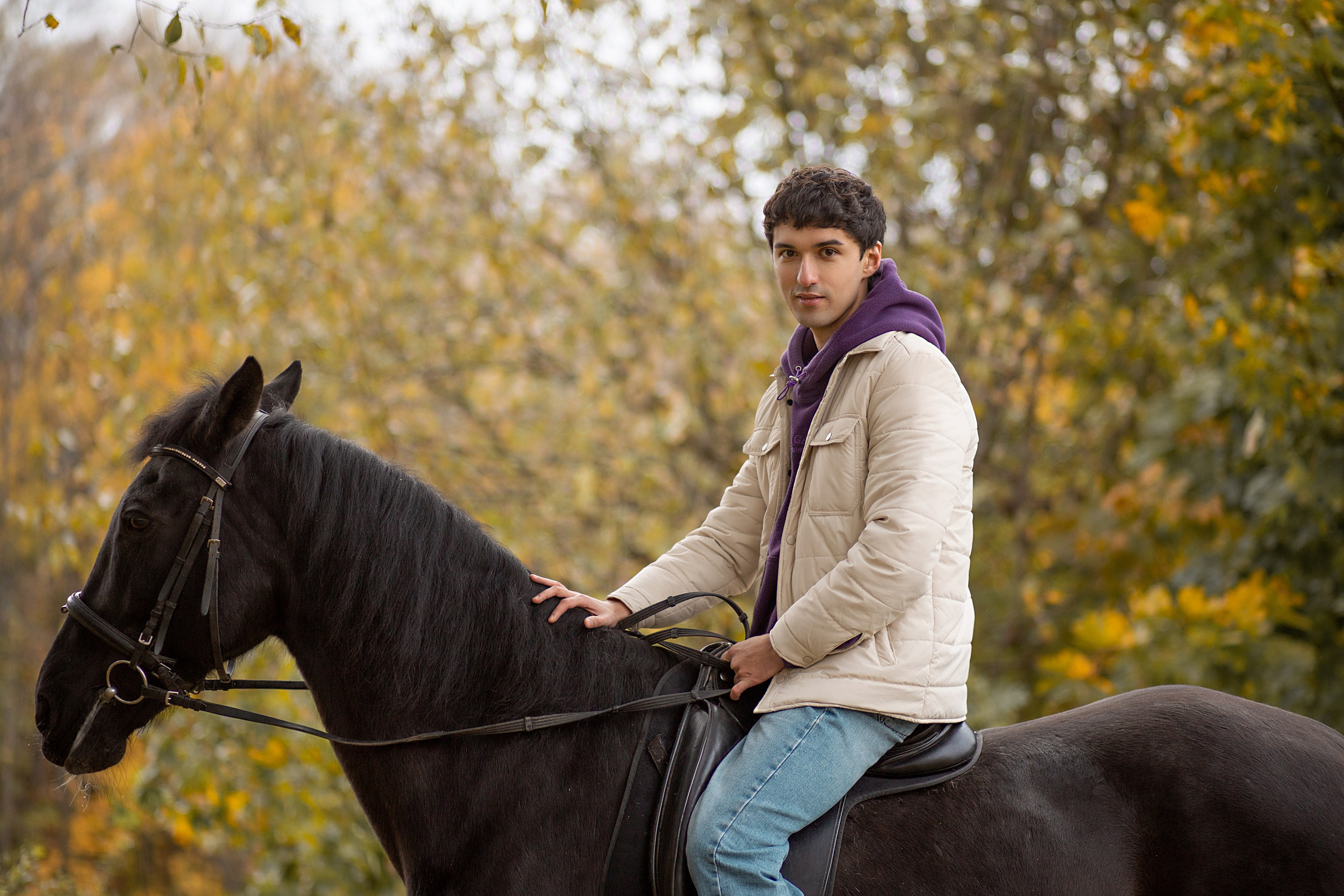 Рустам и Жасмин. Фотосессия с лошадьми в Нижнем Новгороде