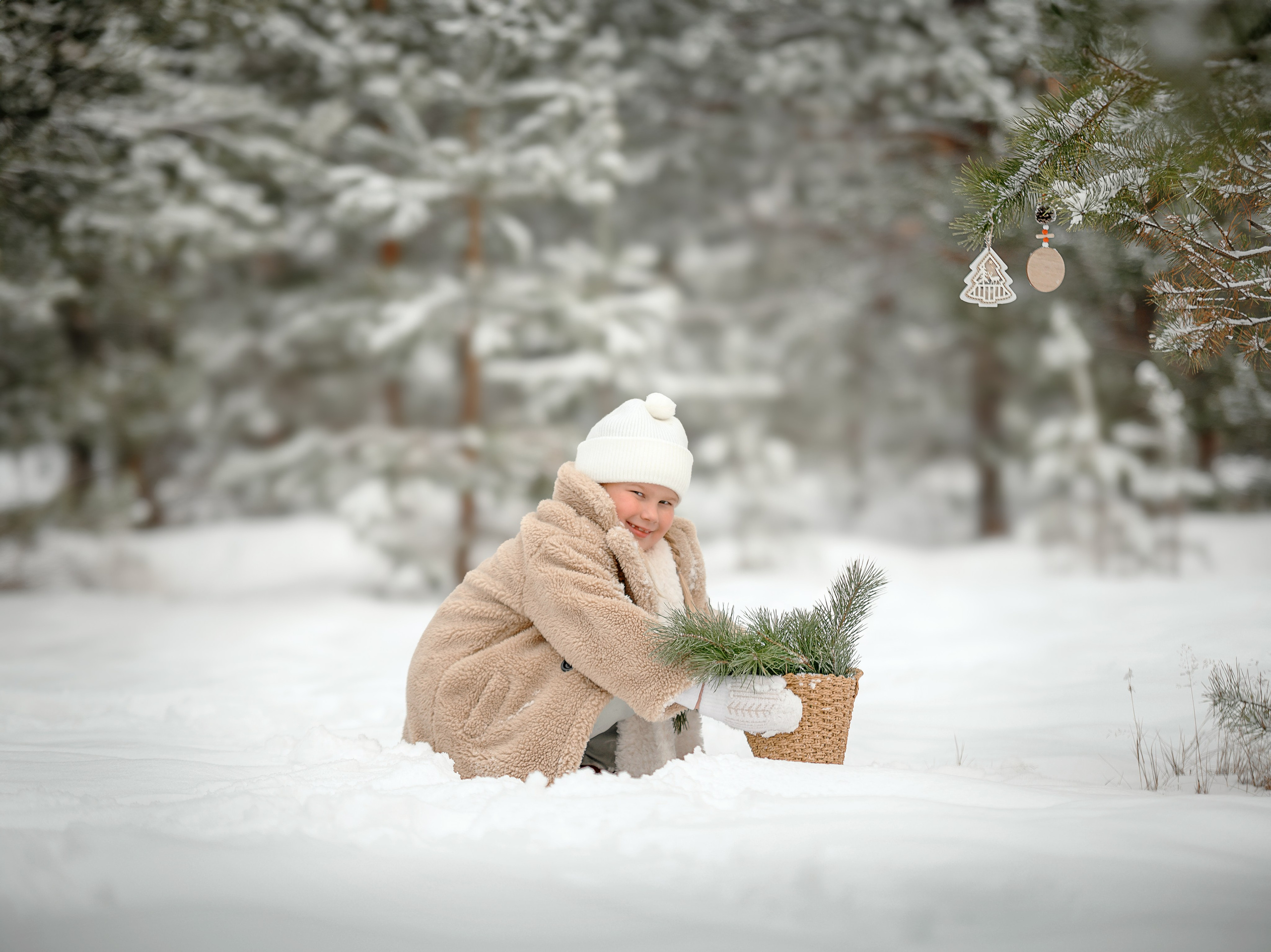 Зимняя, сказочная. Семейный и детский фотограф в Шатках и Арзамасе Александра Магомедова