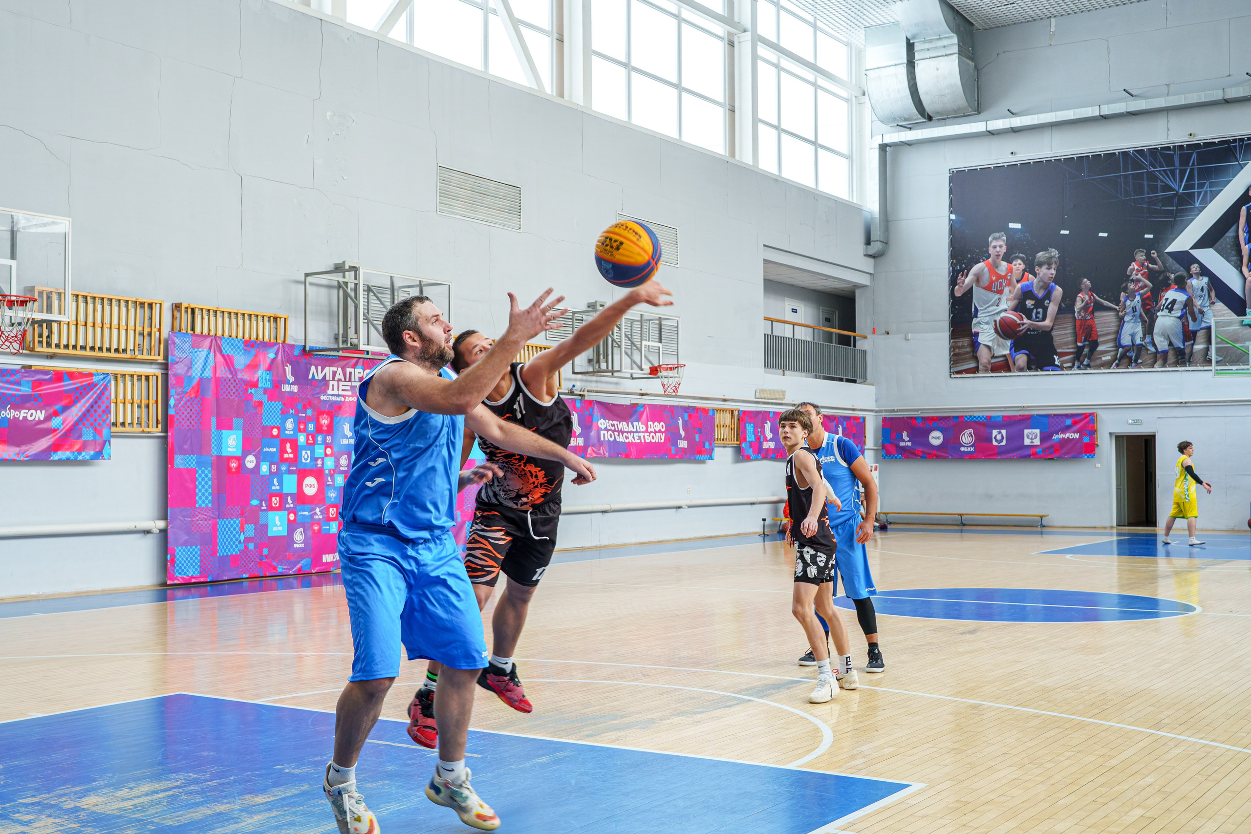 Турнир по баскетболу 3 на 3. Газпром. Репортажный фотограф Владислав Остерман