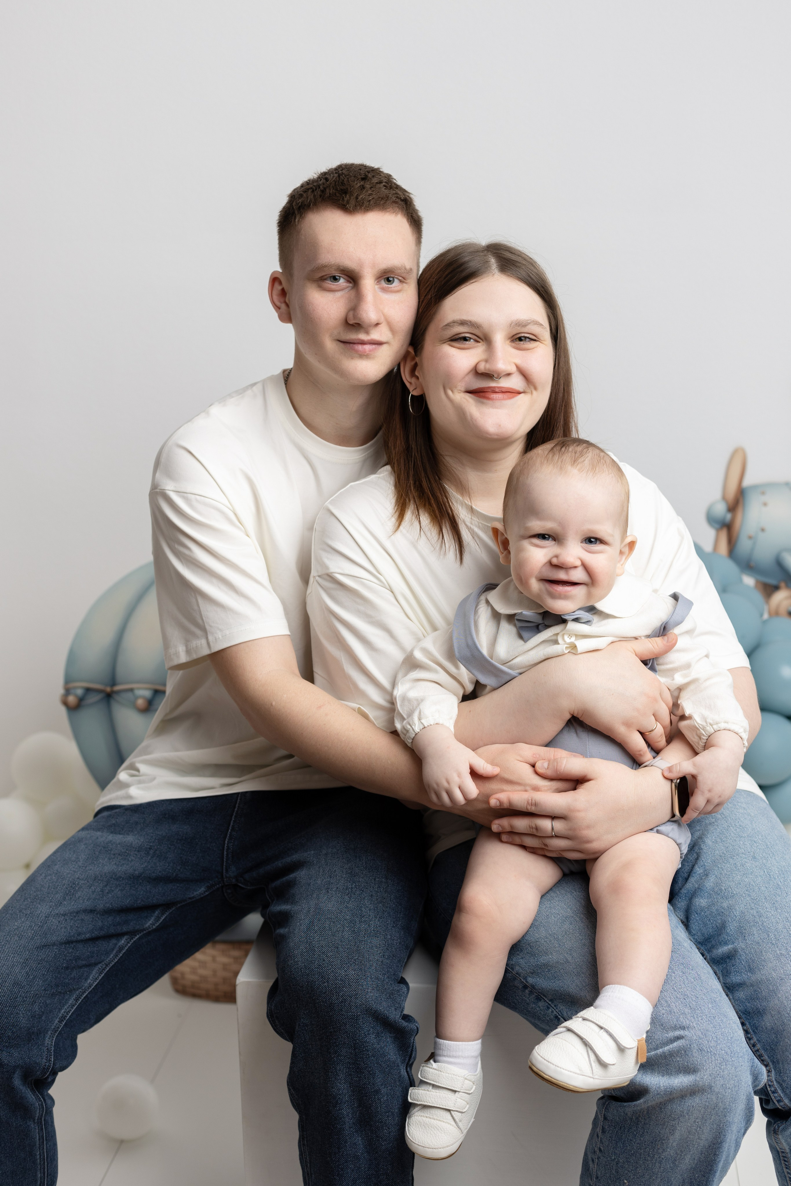 Фотосессия к первому дню рождения. Фотограф новорожденных, детский фотограф в г. Оренбурге Екатерина Козлова